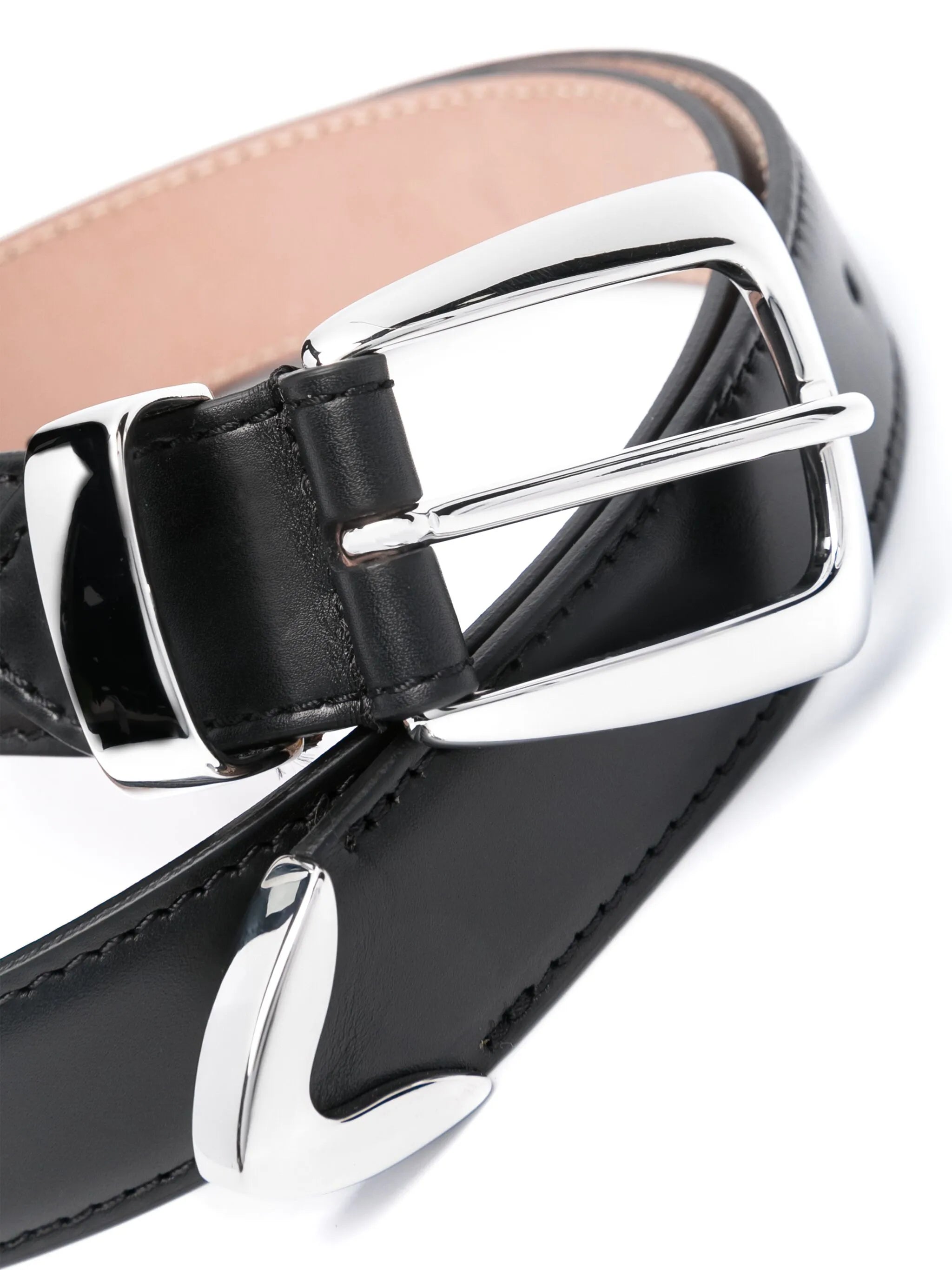 leather buckle belt