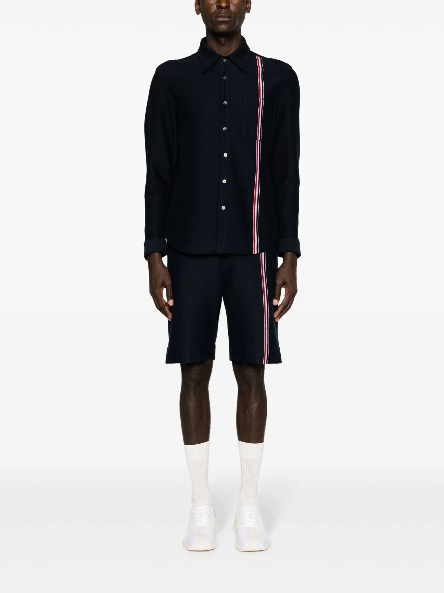 RWB Stripe bermuda shorts