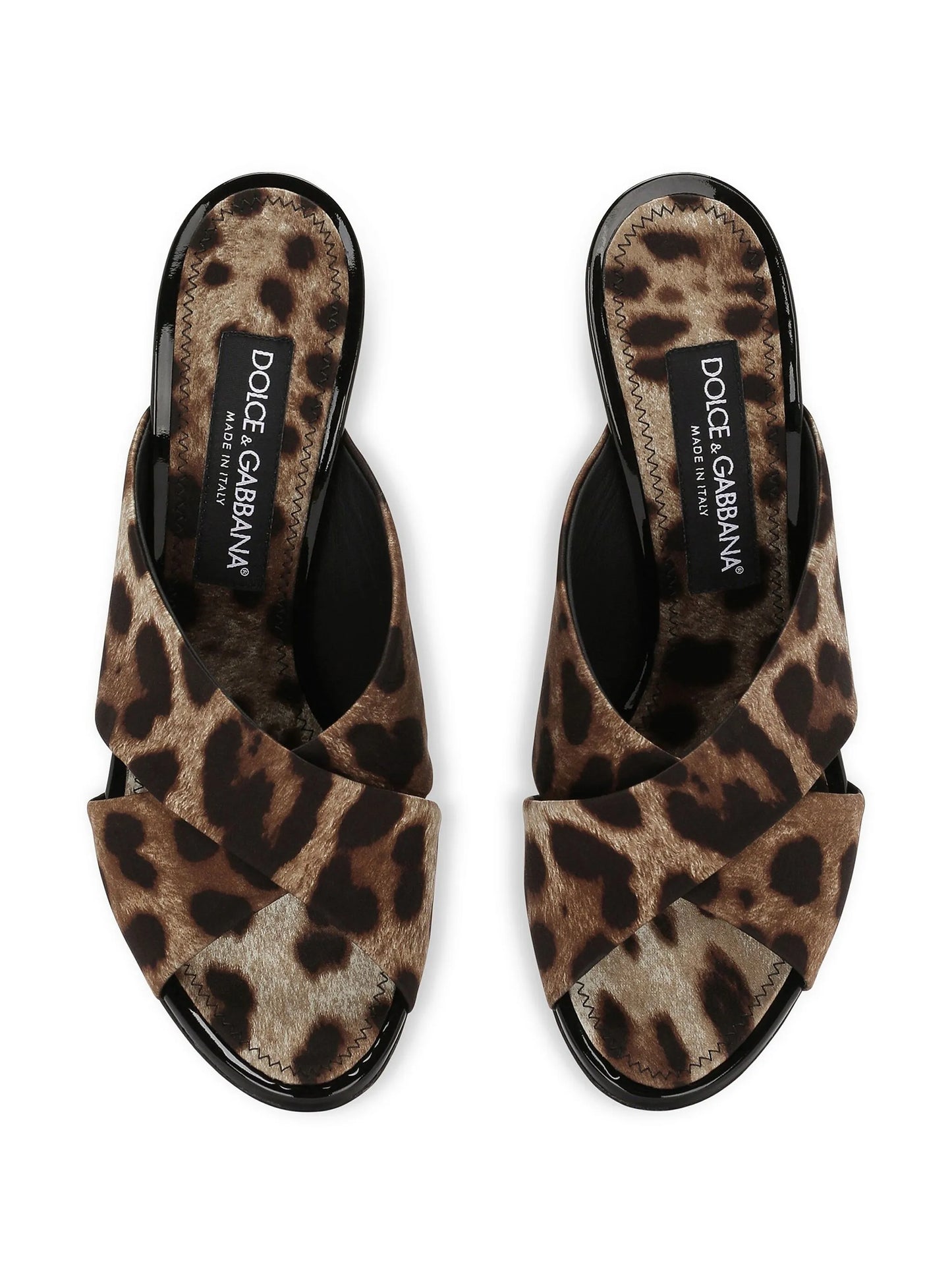 85mm Keira leopard-print sandals