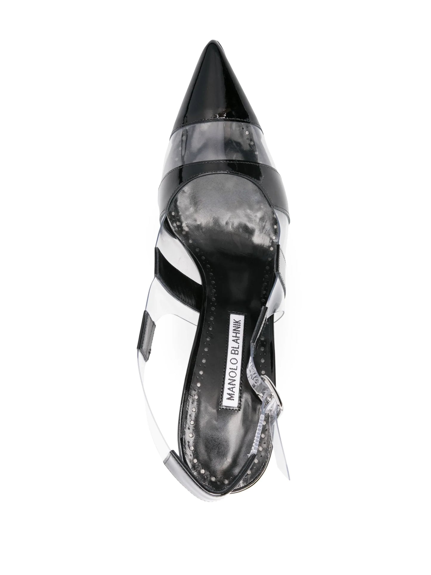 Uxra 70mm slingback pumps