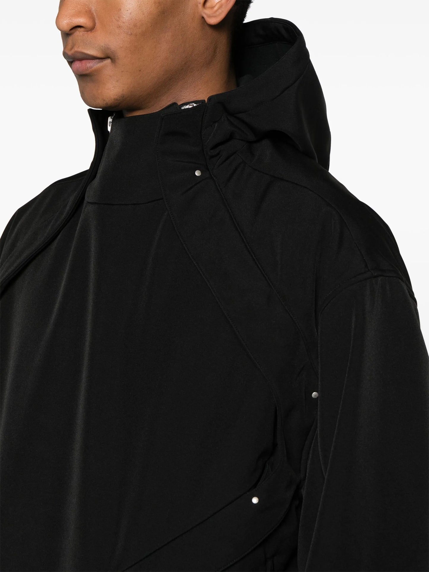 Spatio hooded jacket