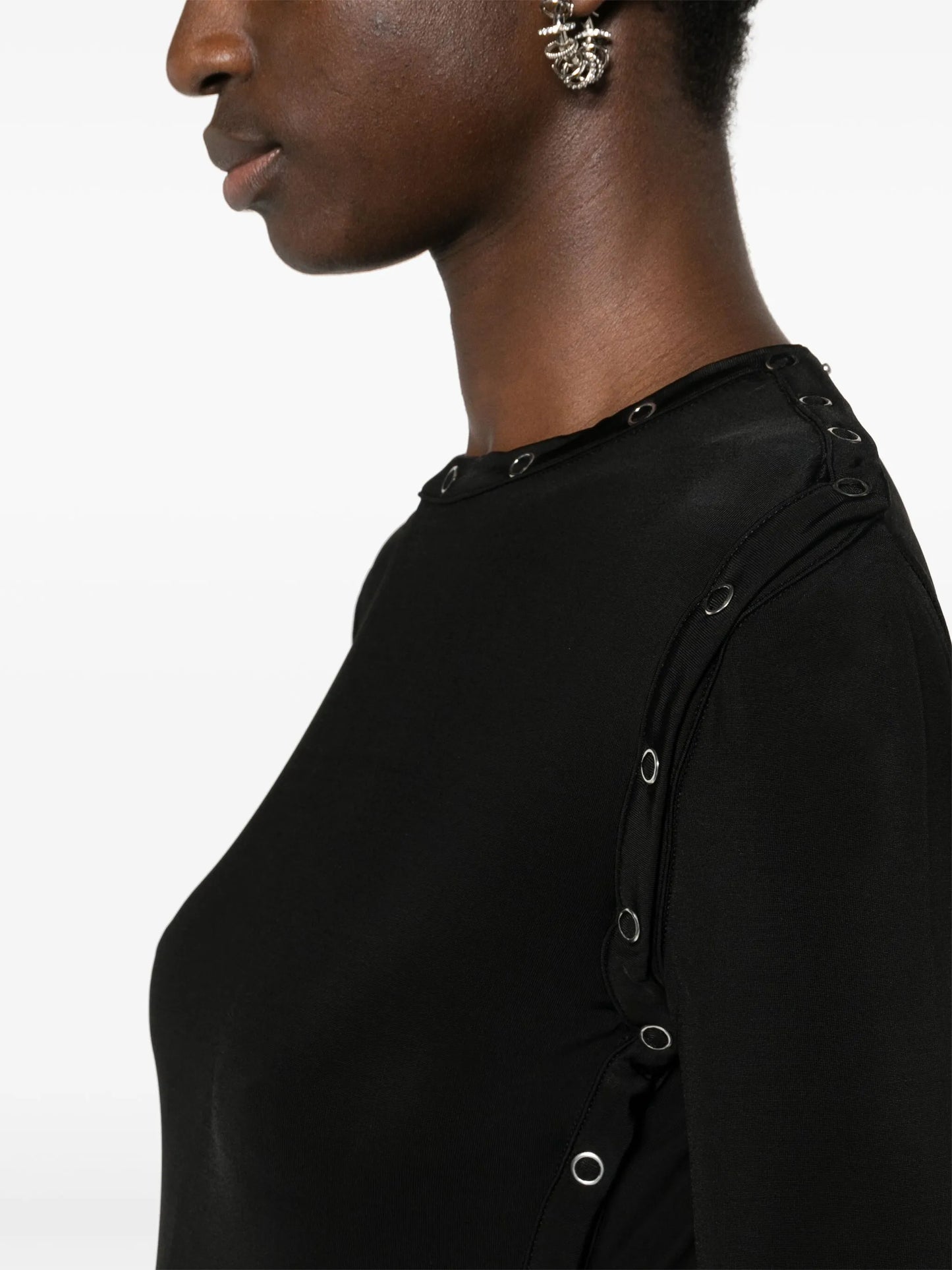 detachable-sleeves maxi dress