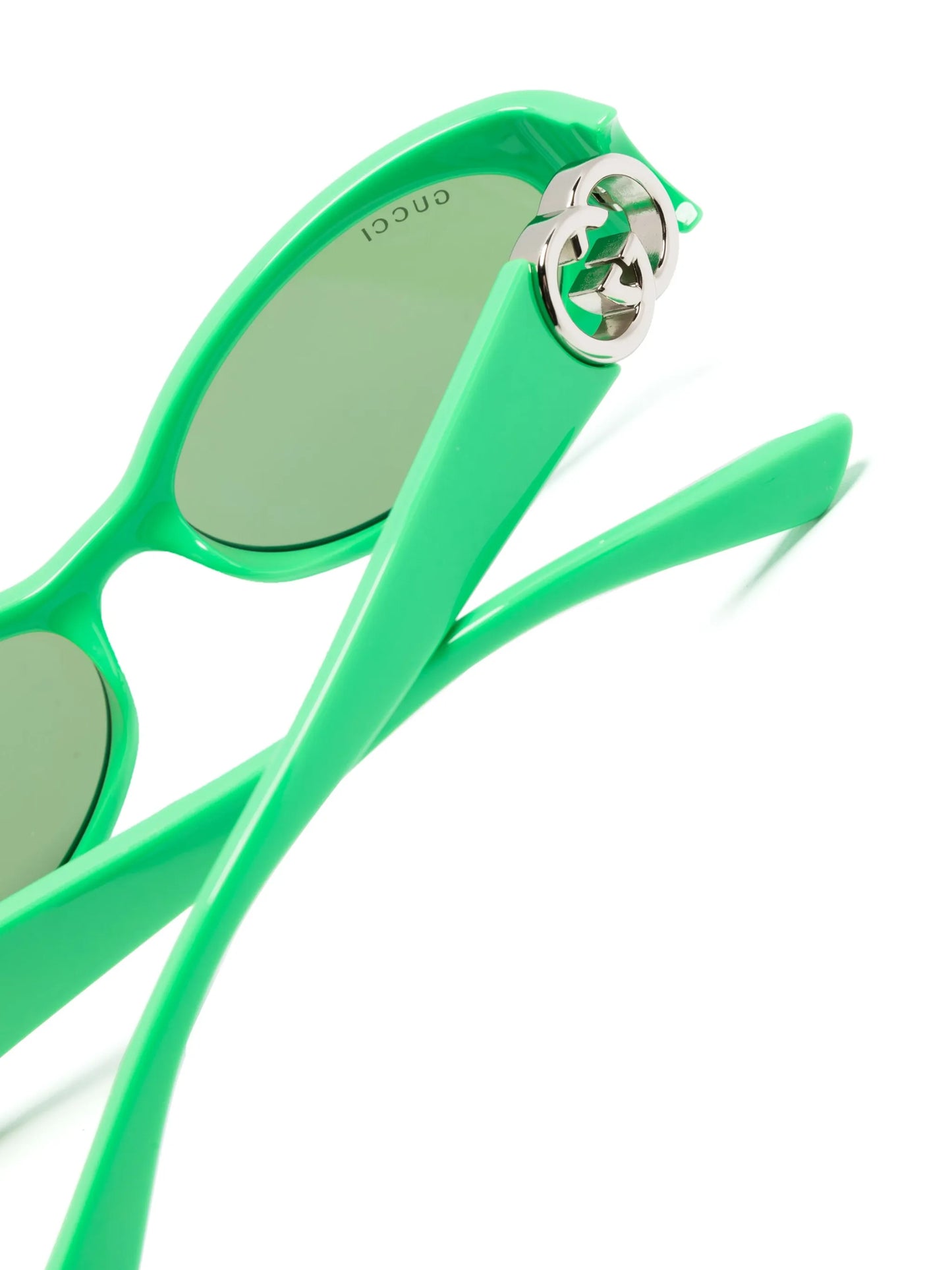 Hailey oval-frame sunglasses