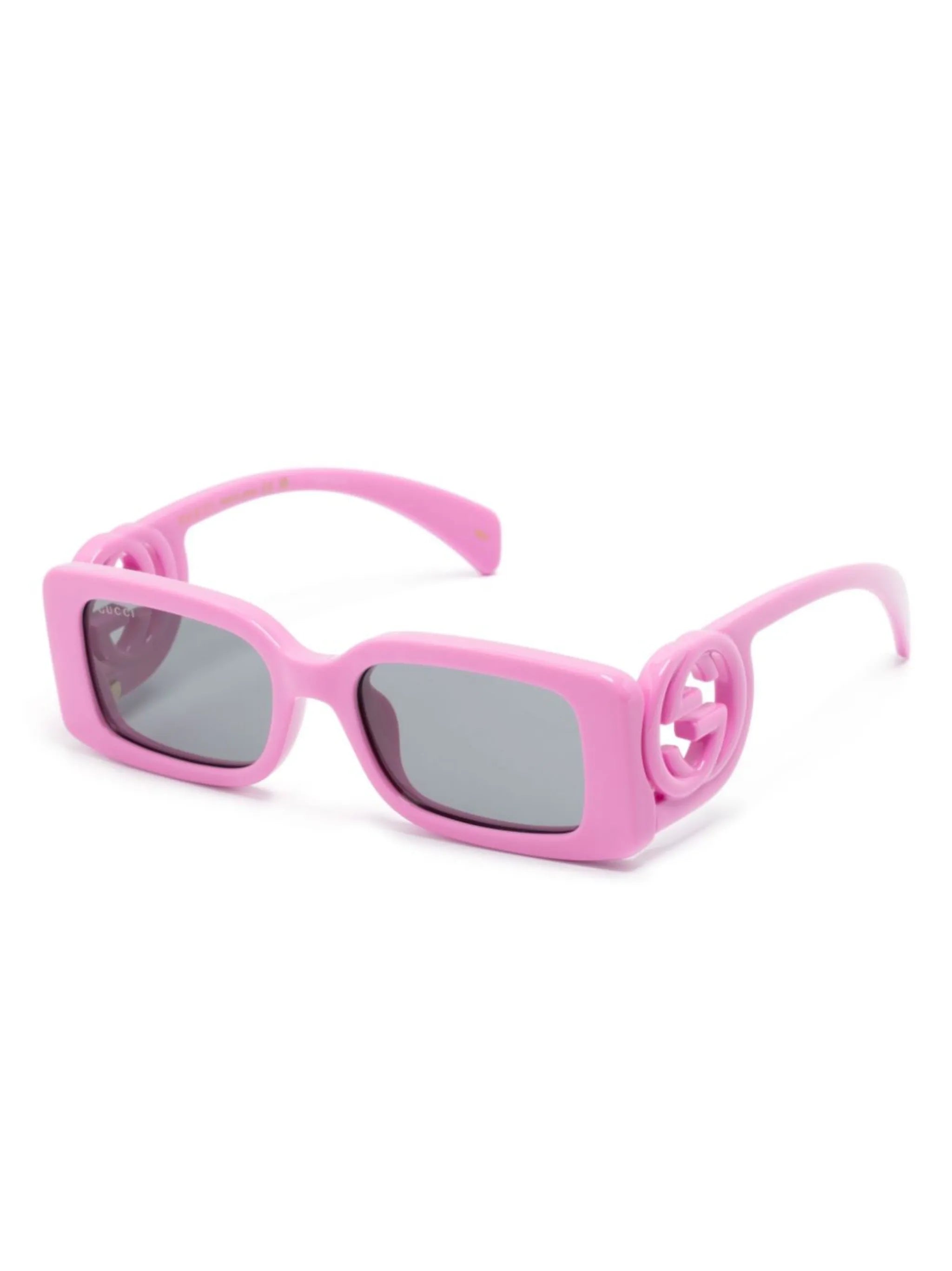 Interlocking G rectangle-frame sunglasses