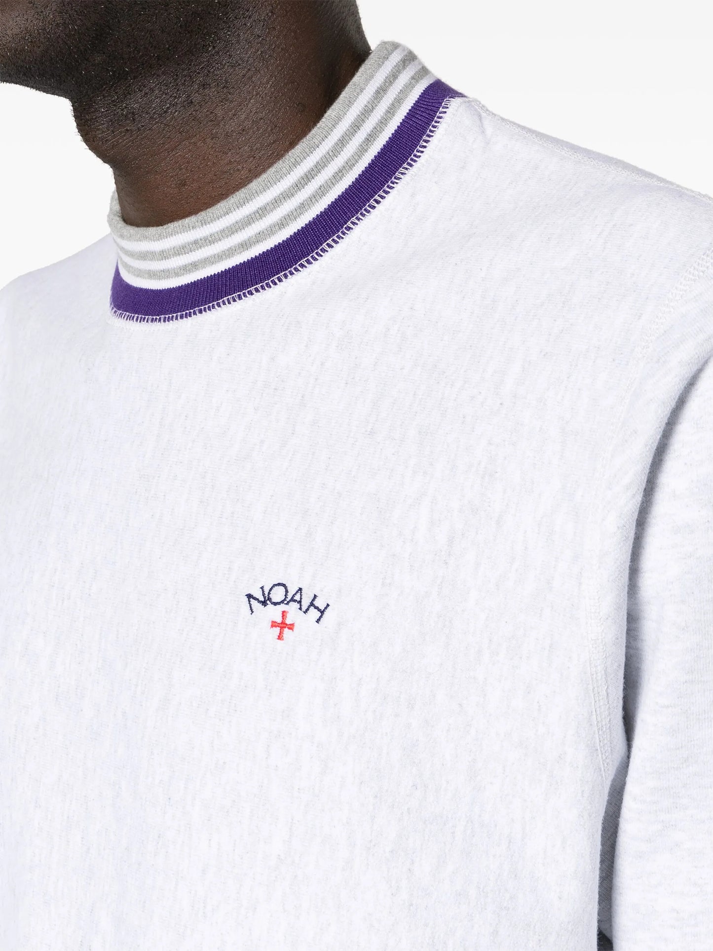 logo-embroidered cotton sweatshirt