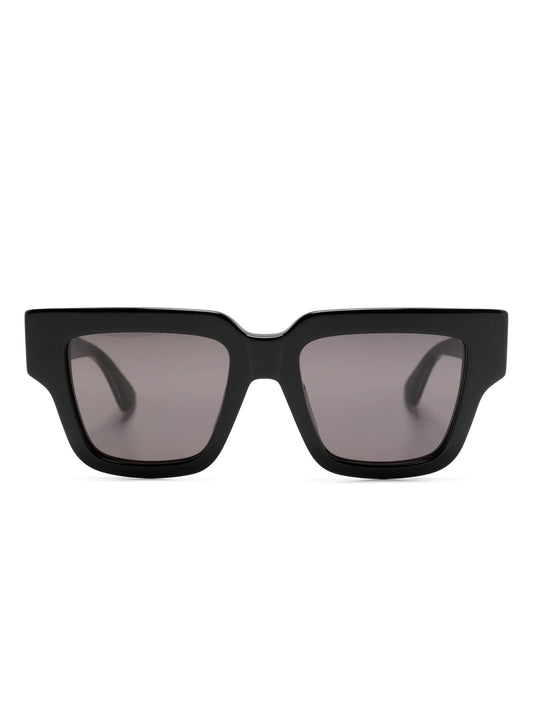 logo-plaque square-frame sunglasses