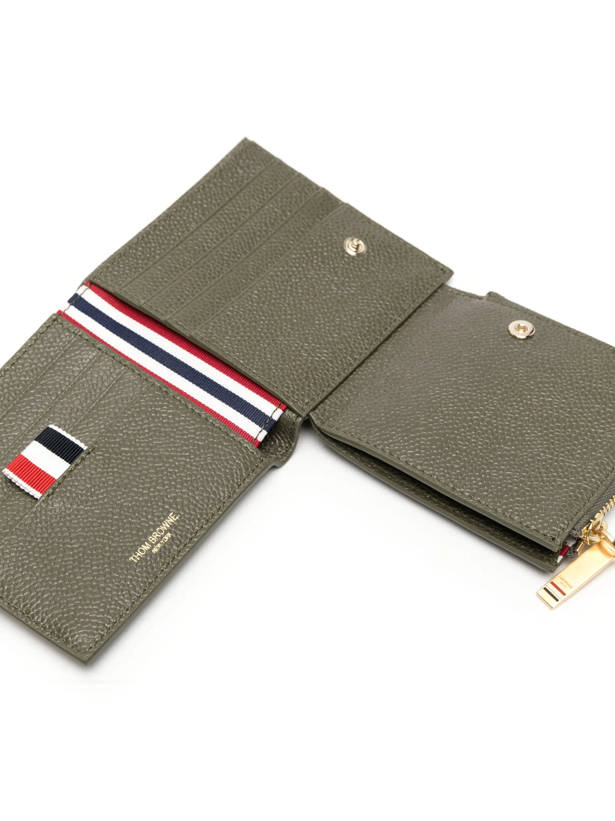 bi-fold leather wallet