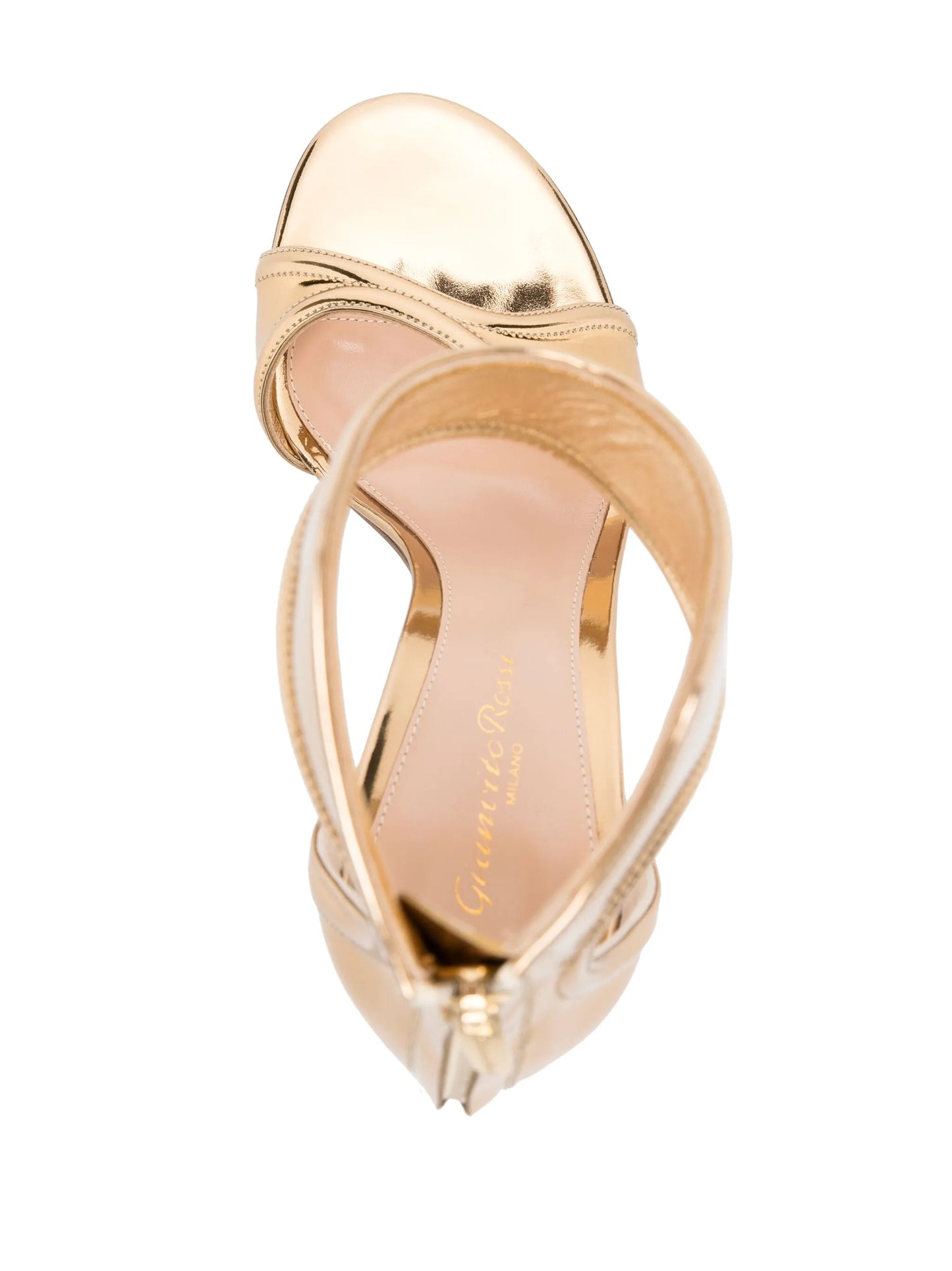 Lucrezia 105mm metallic sandals