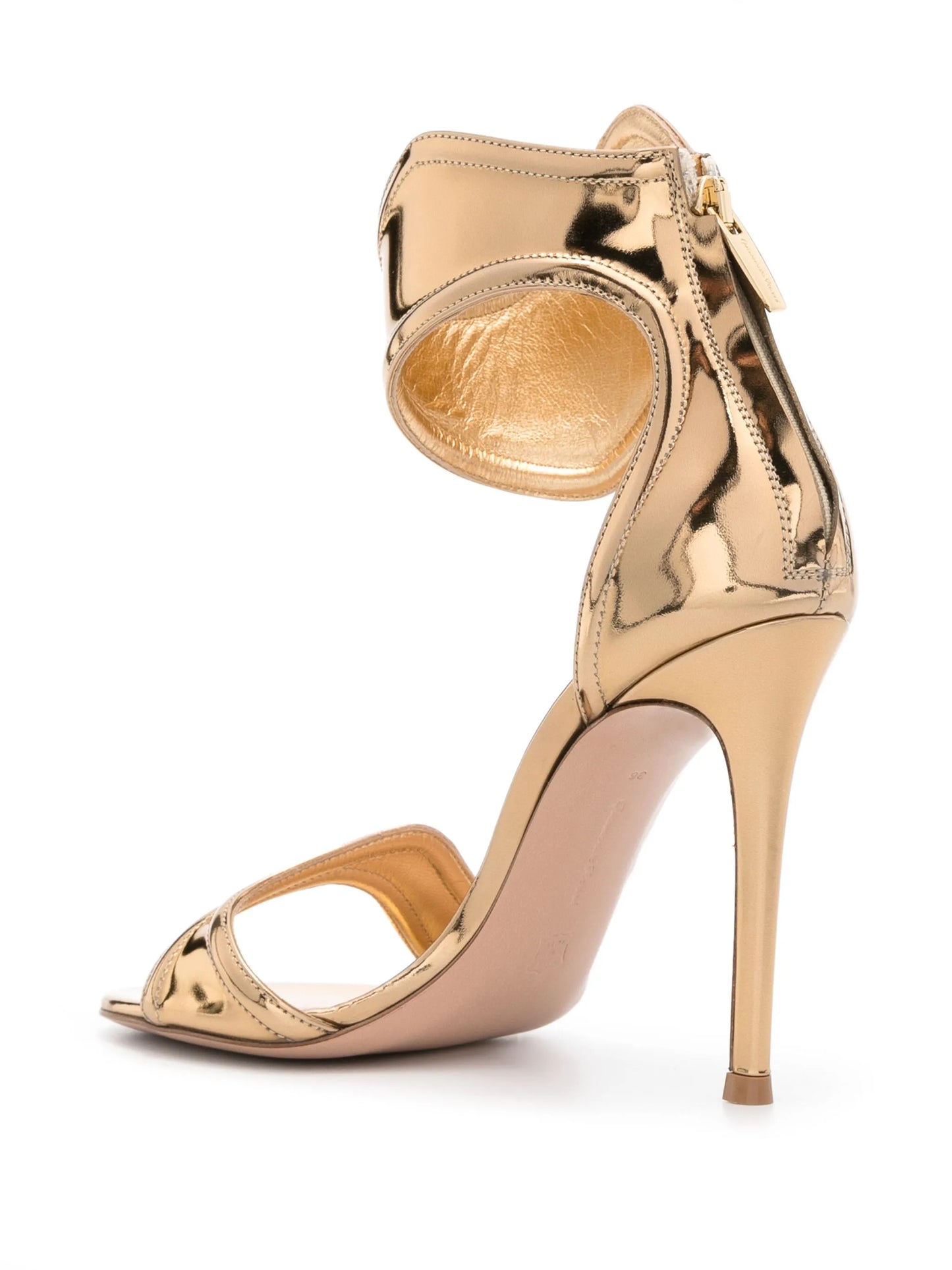 Lucrezia 105mm metallic sandals