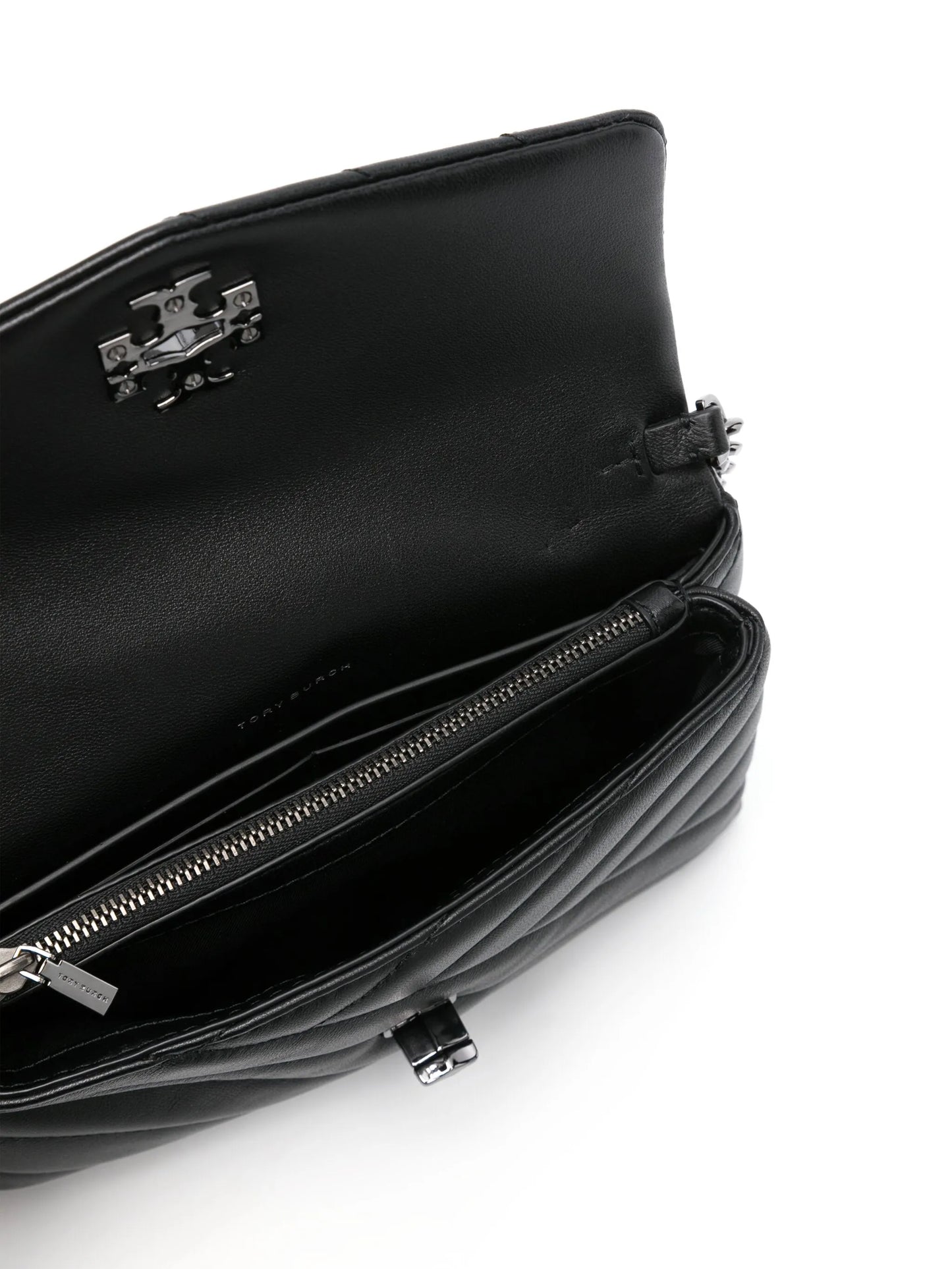 small Kira chevron leather bag