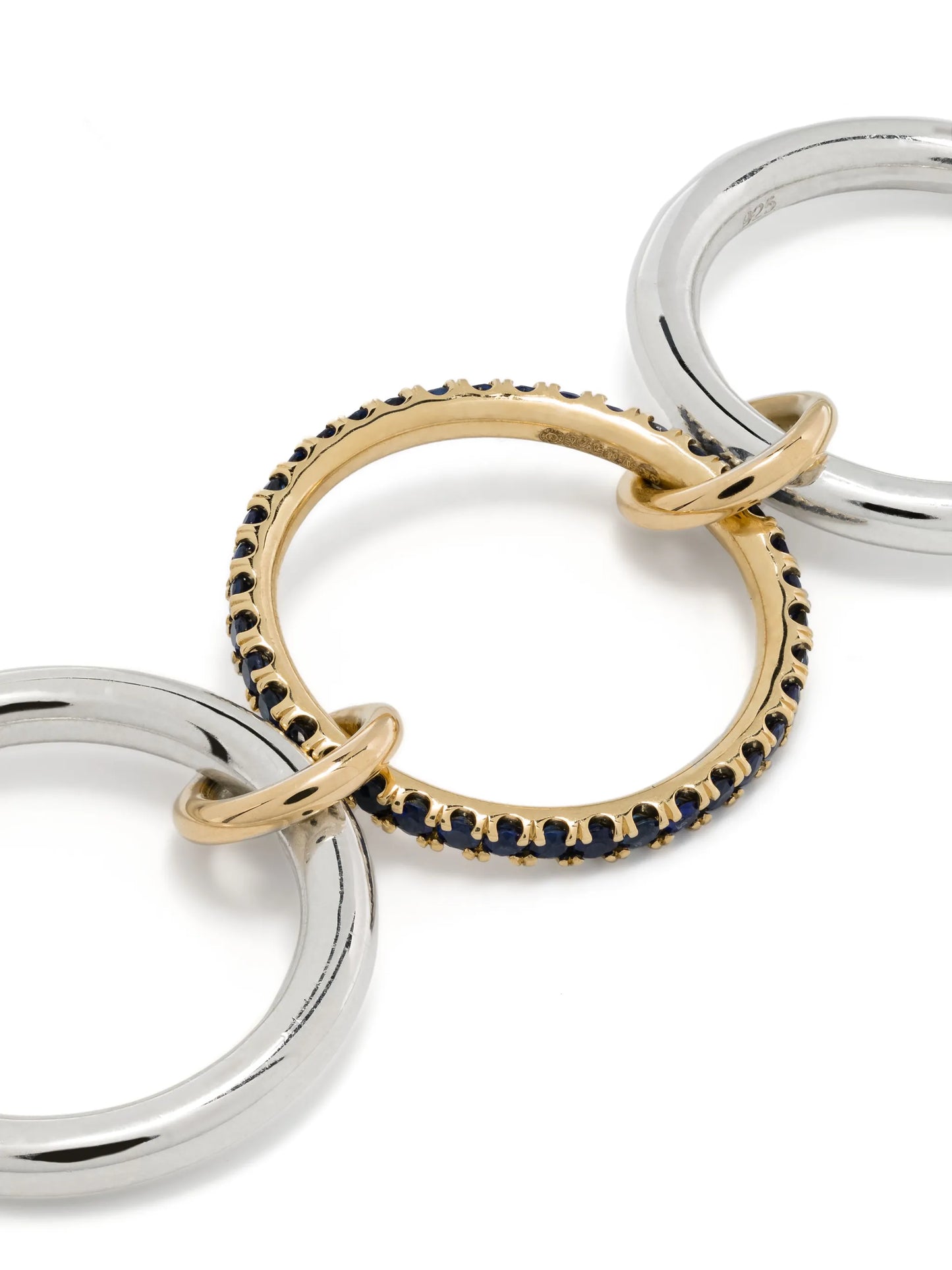 sterling silver Libra SG Petite sapphire ring