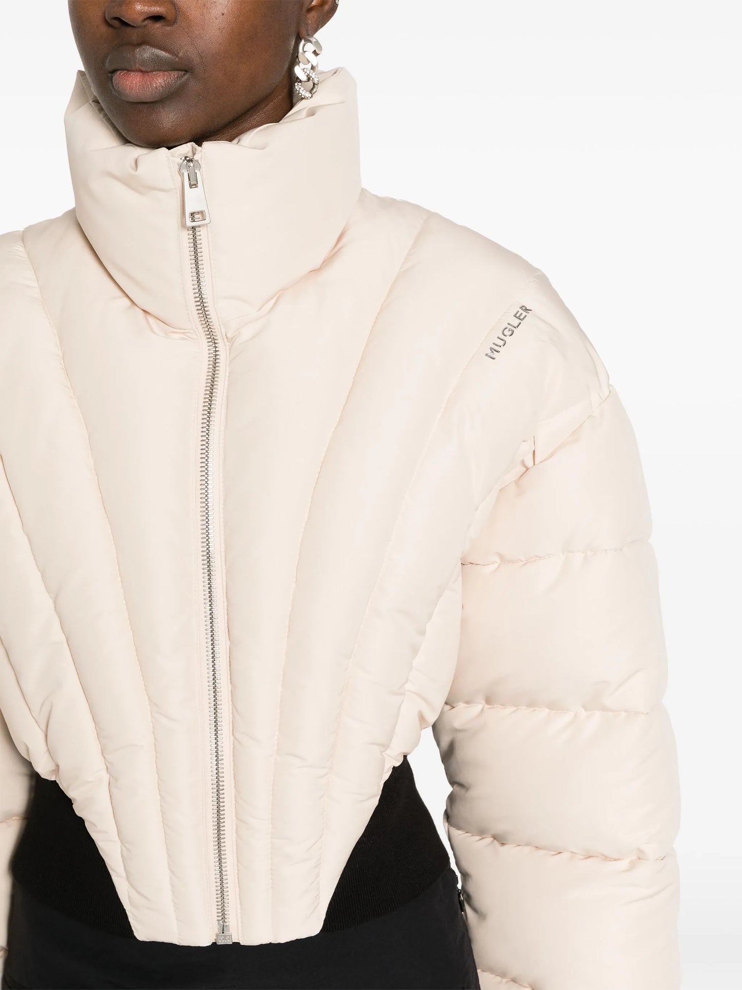 cropped puffer jacket