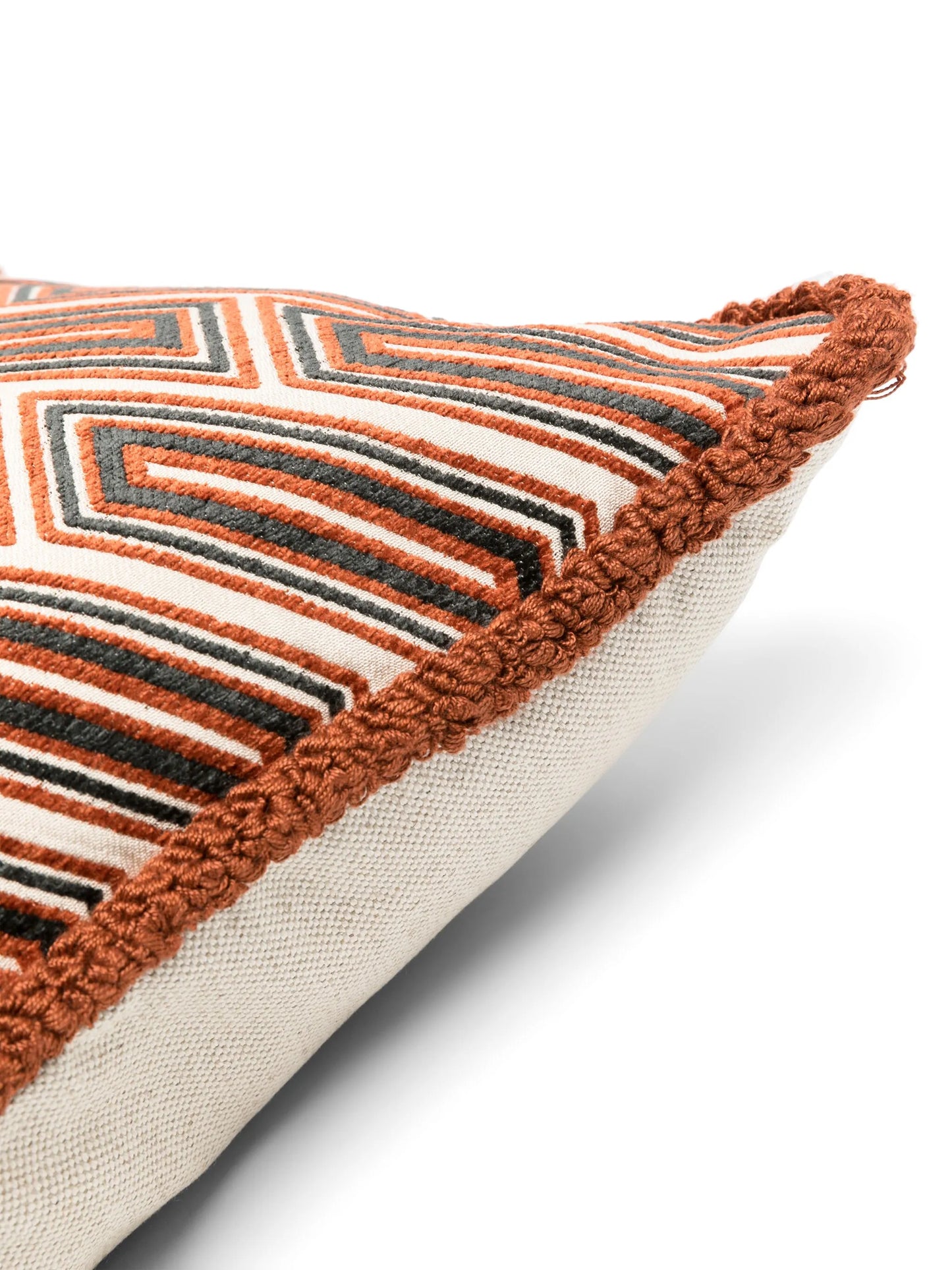 Vende geometric-pattern cushion (50cm x 50cm)