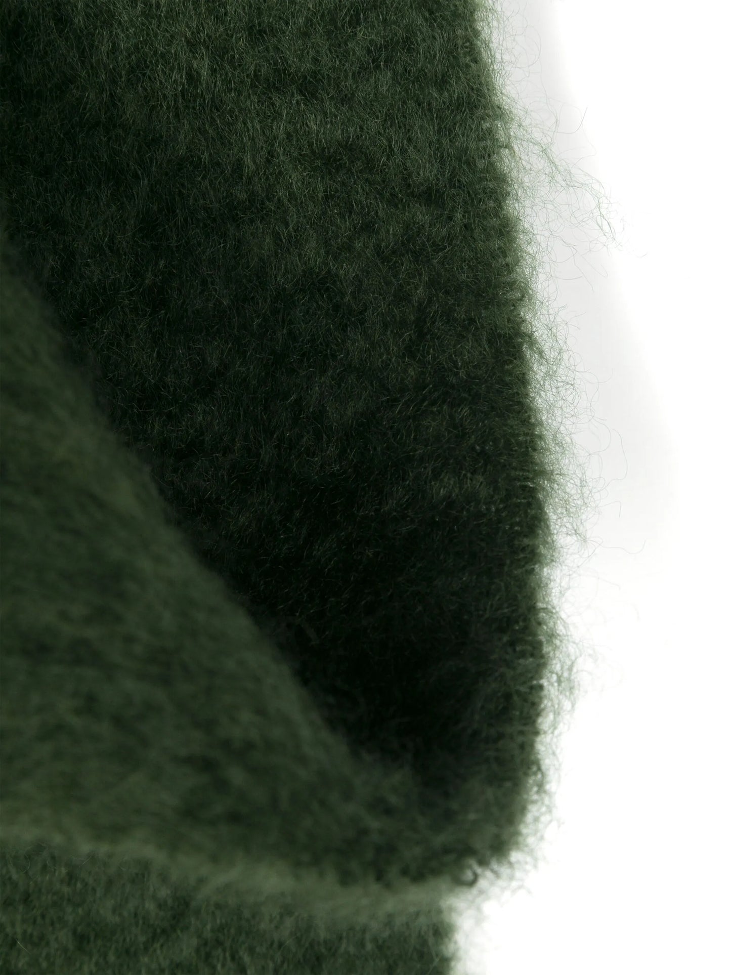 debossed-anagram mohair-blend scarf