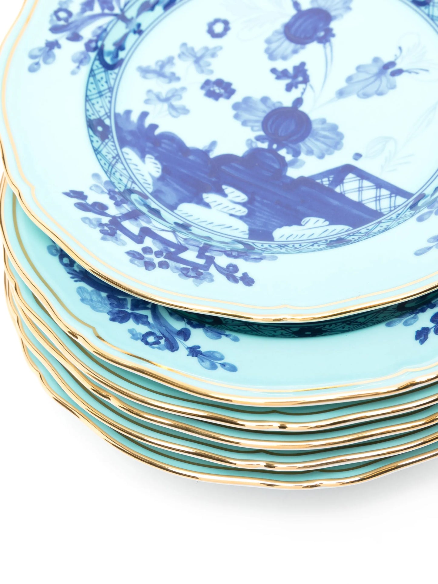 Oriente Italiano porcelain dessert plates (set of six)