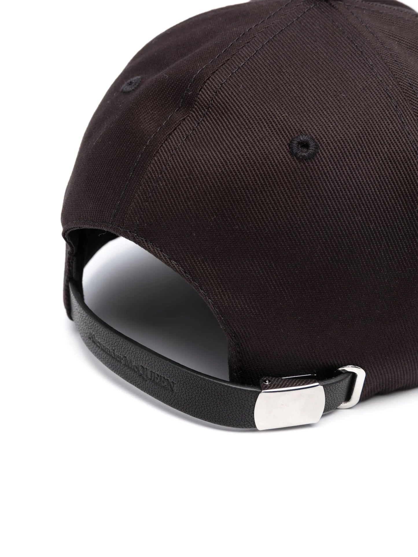 embroidered-logo cotton cap