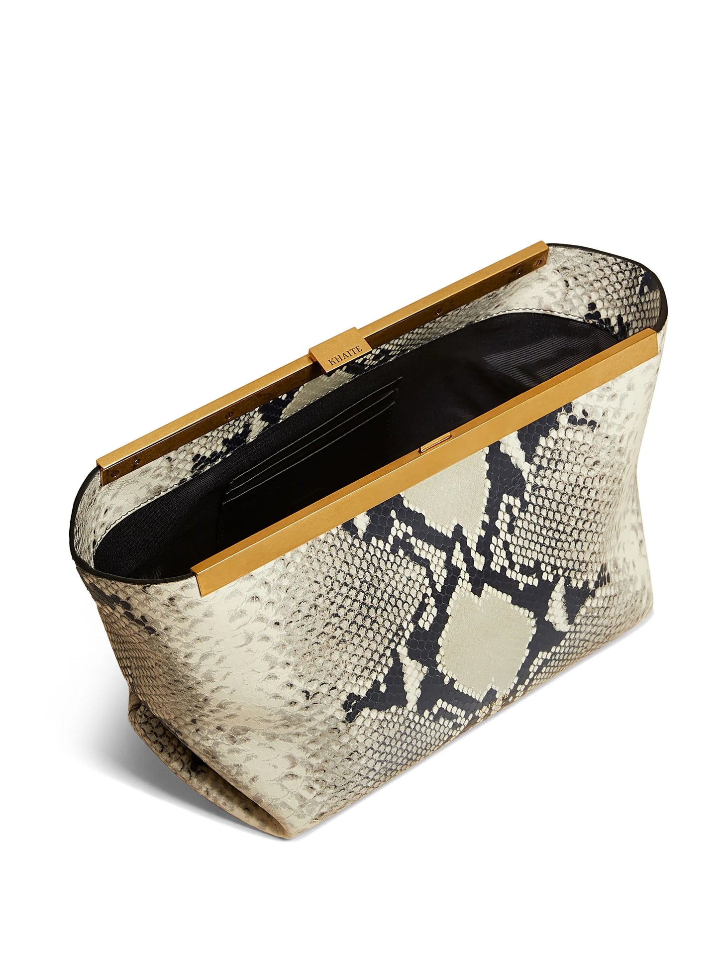 The Aimee python-effect clutch bag
