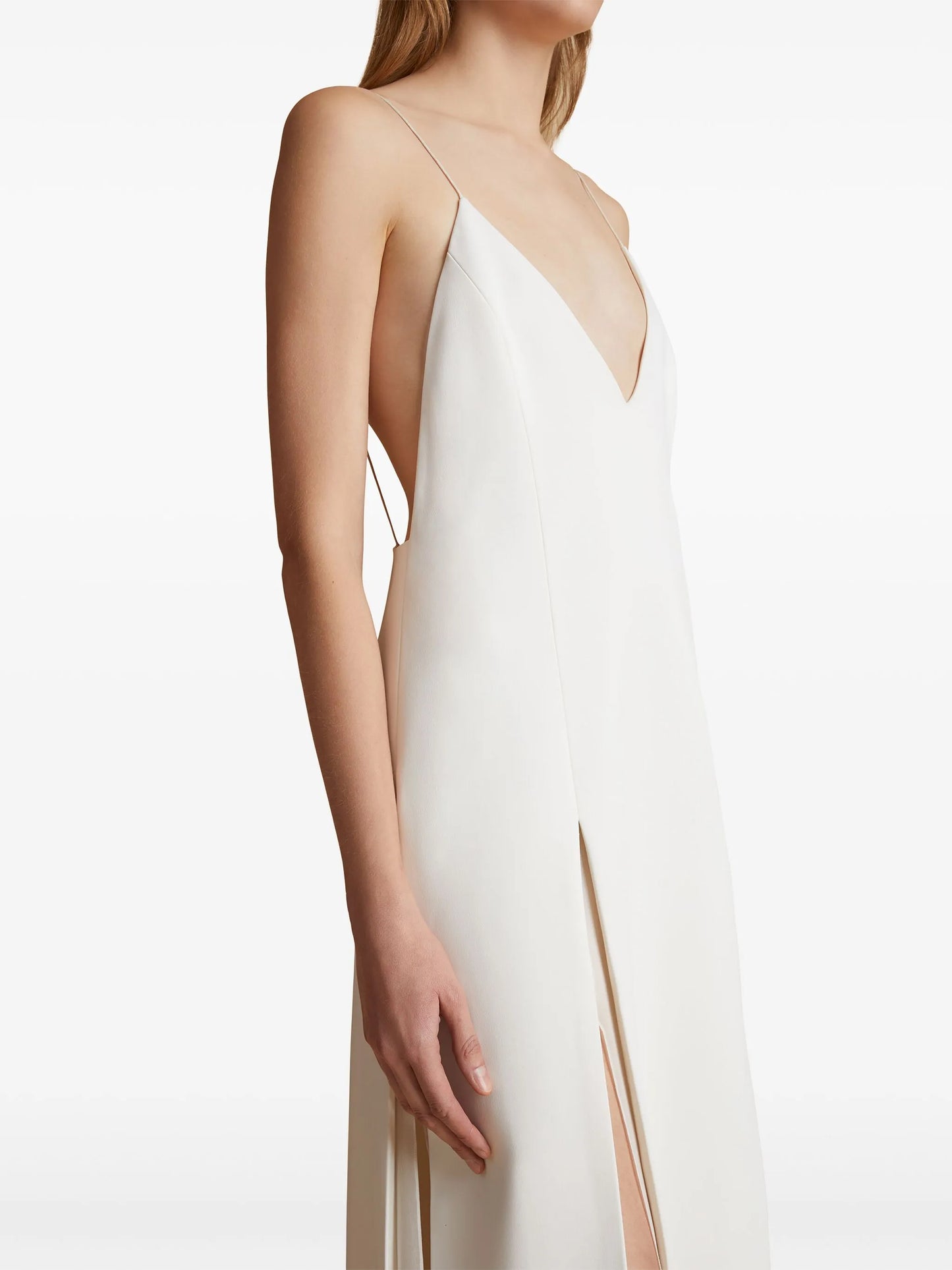 Nonya open-back maxi dress