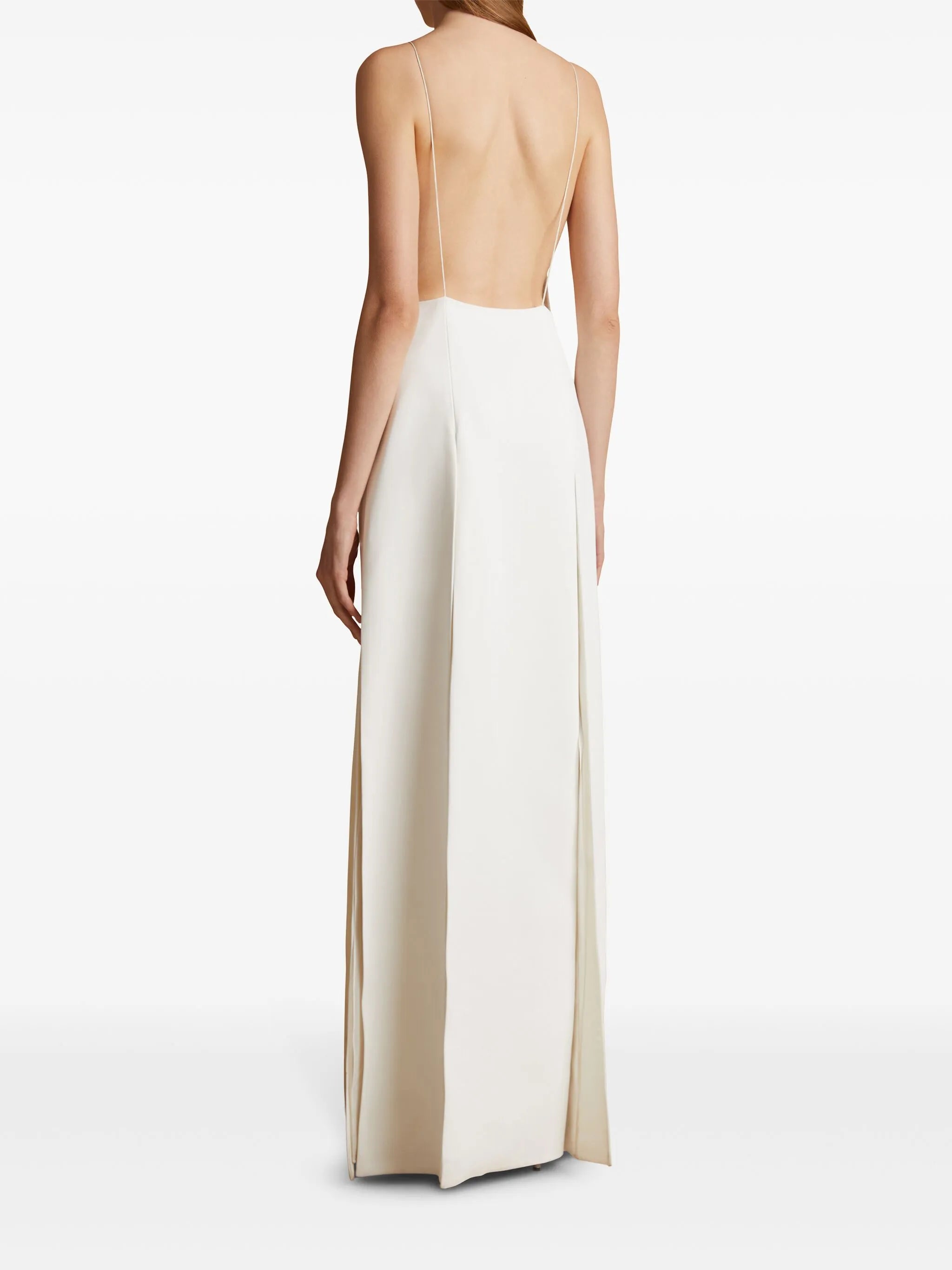 Nonya open-back maxi dress