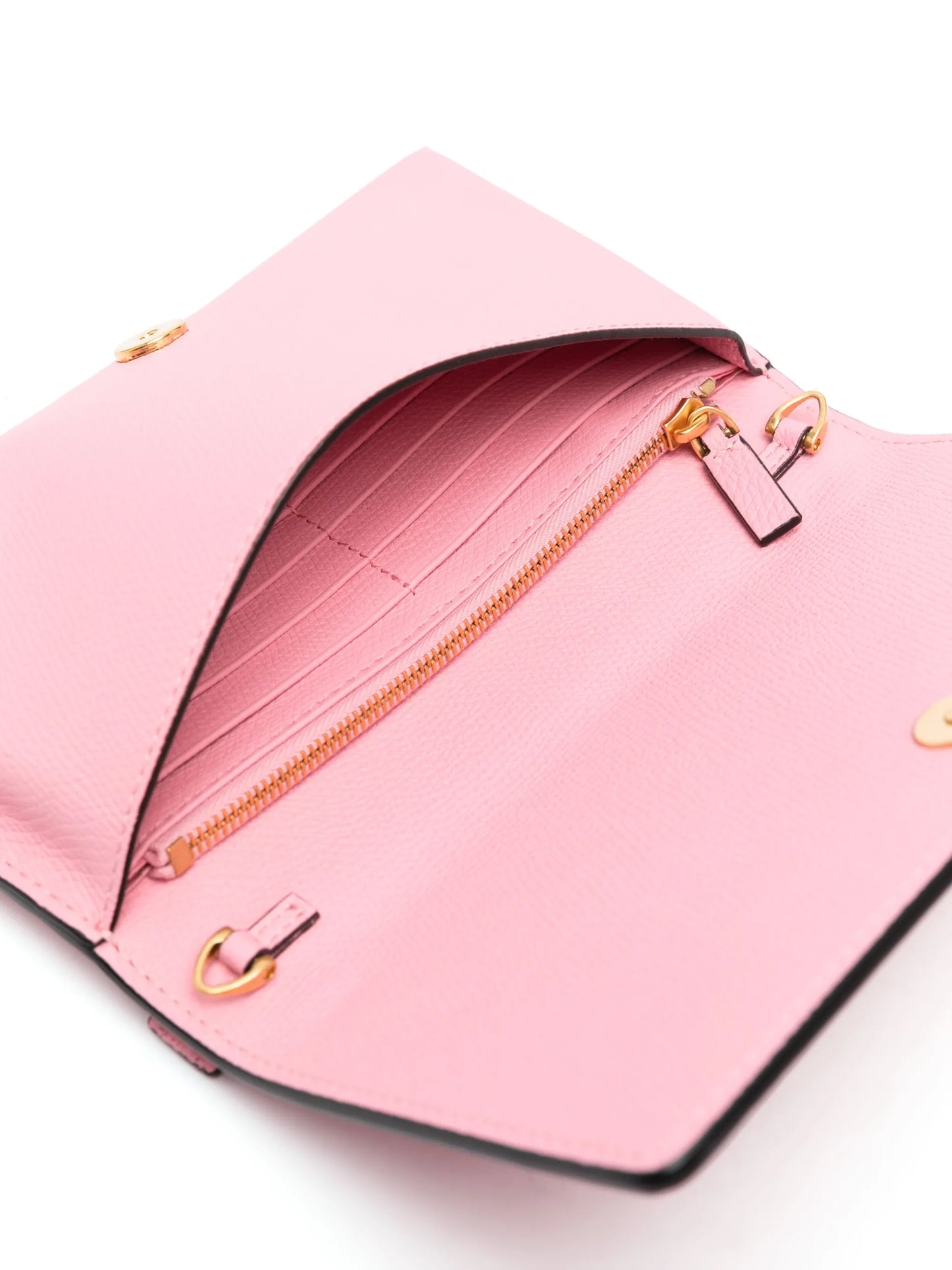 VLogo Signature leather crossbody bag