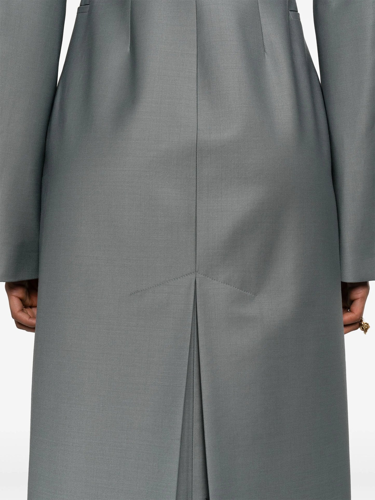 Pertia single-breasted coat