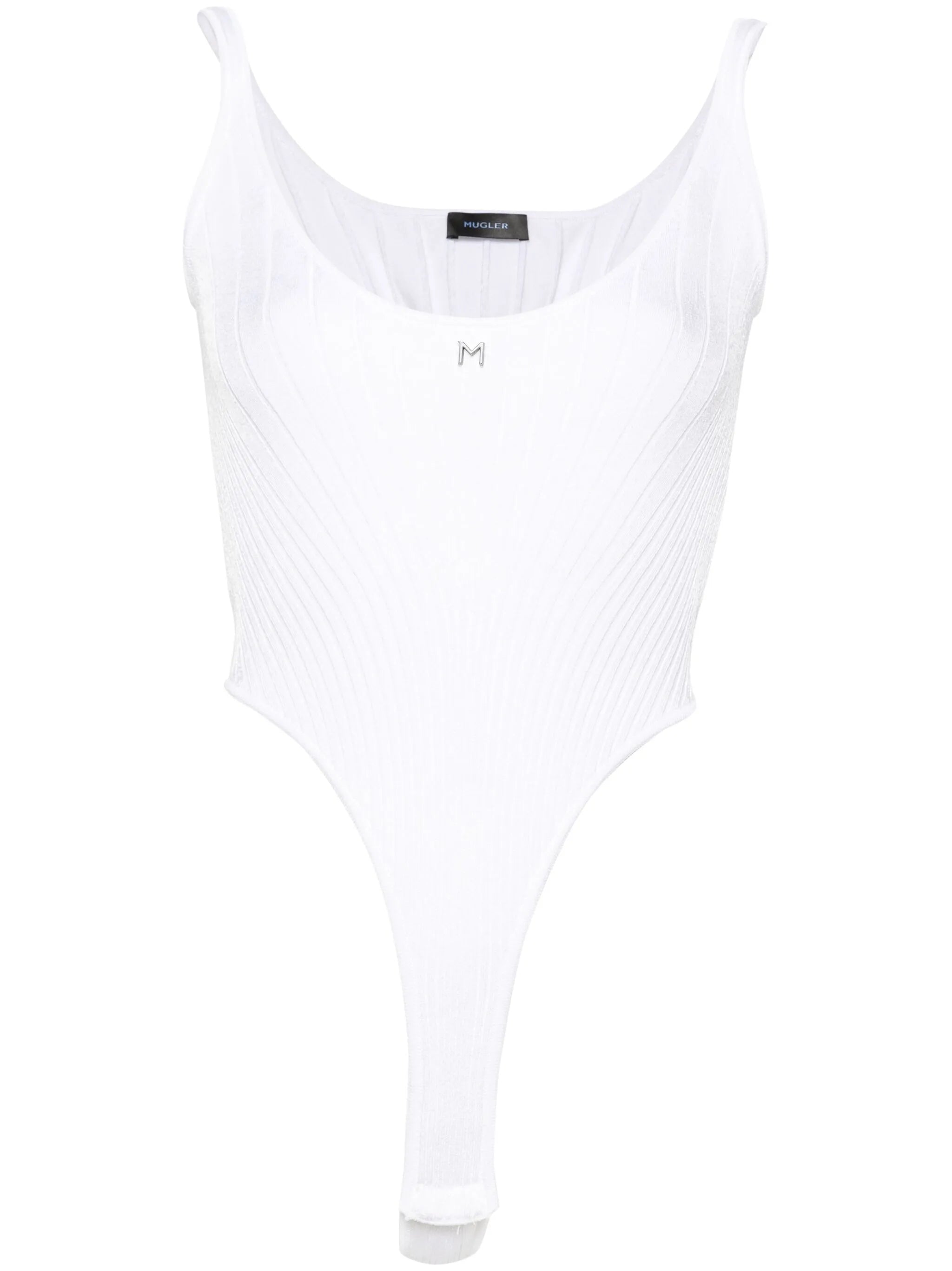 knitted corset bodysuit