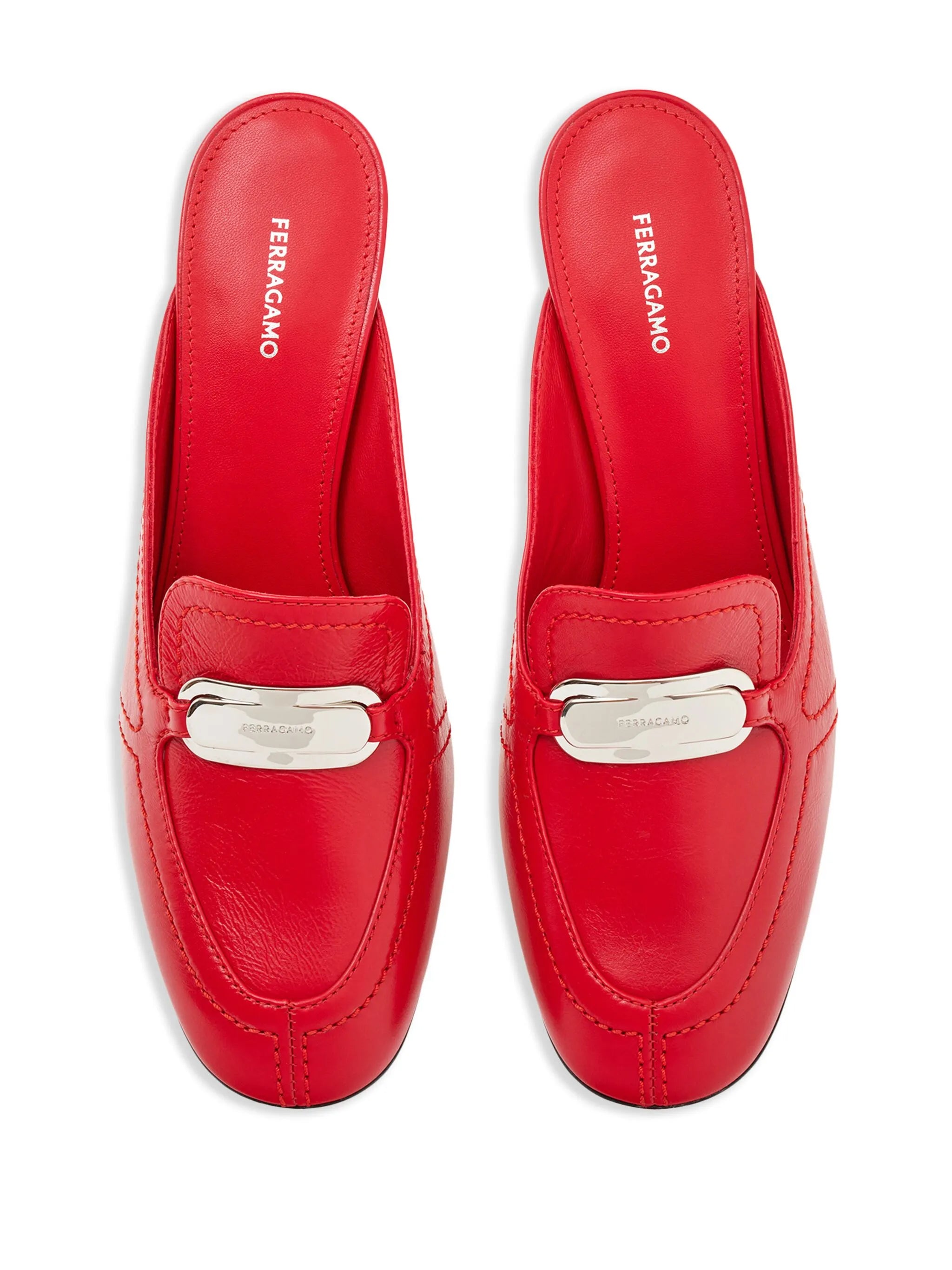 kitten-heel mules