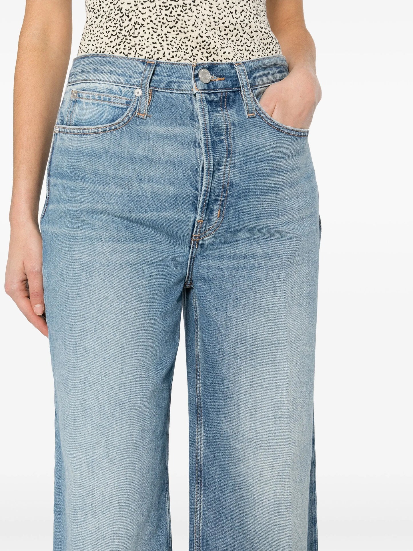 The 1978 high-rise straight-leg jeans