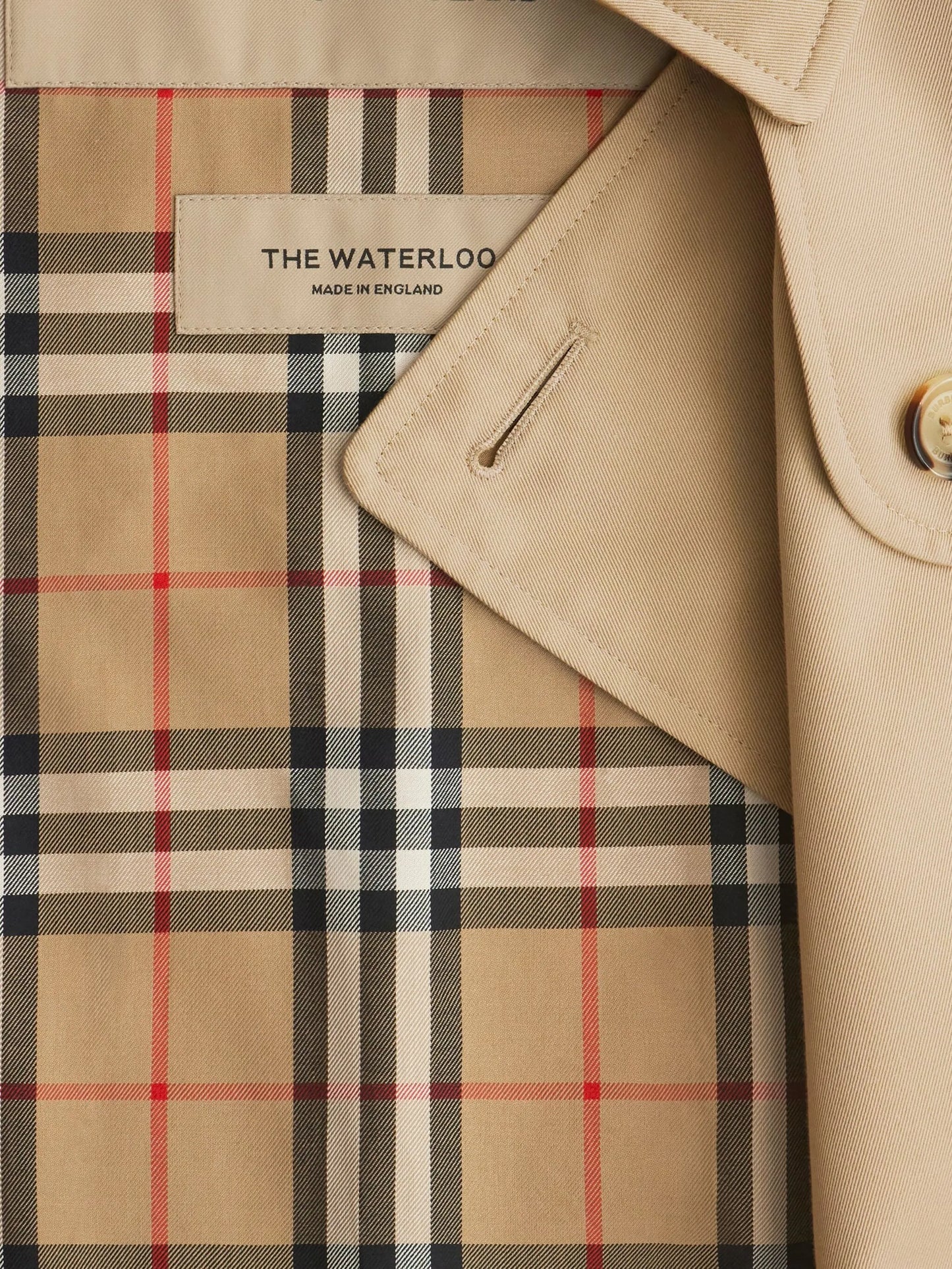 double-breasted trench coat