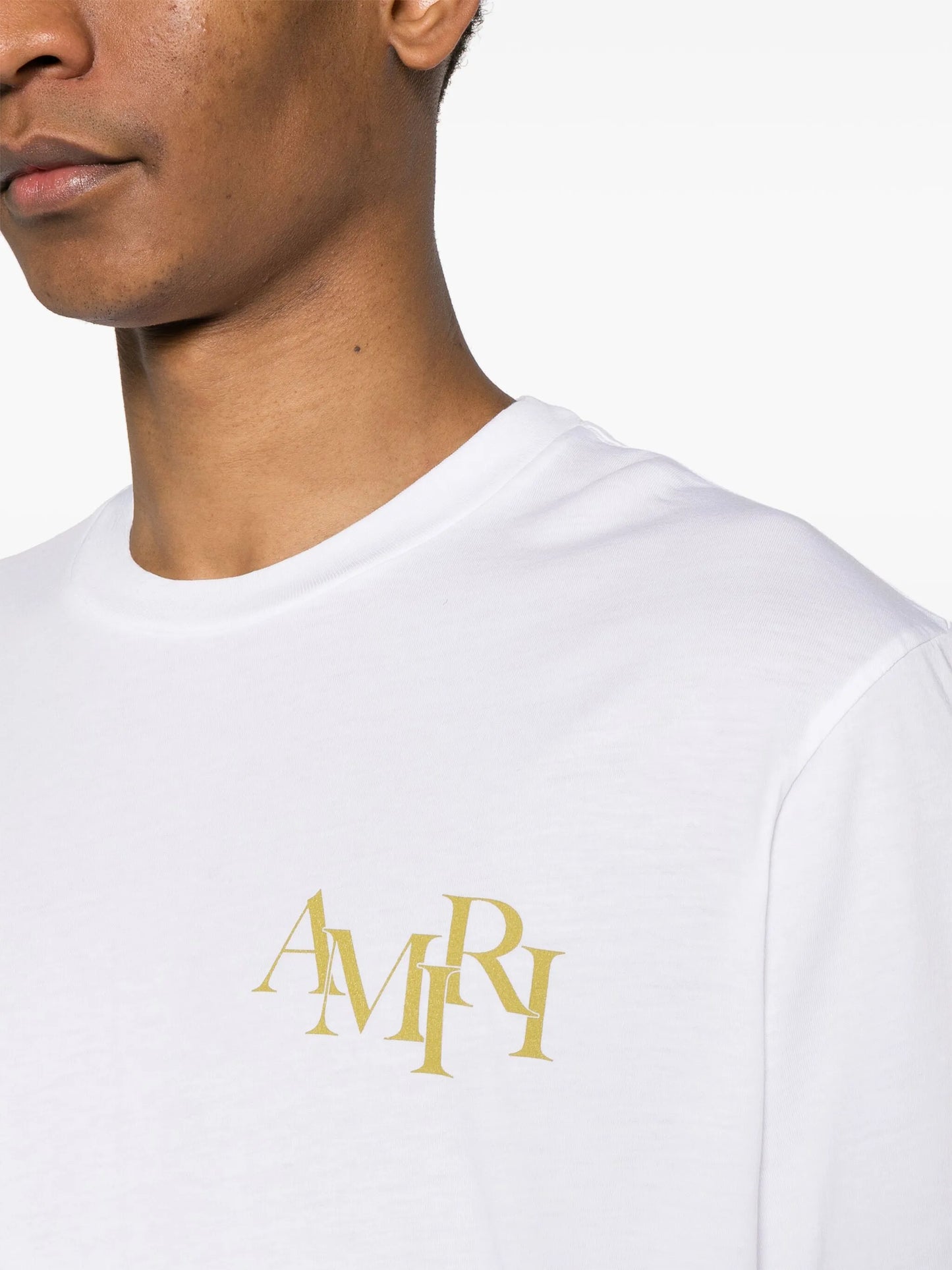 Champagne cotton T-shirt