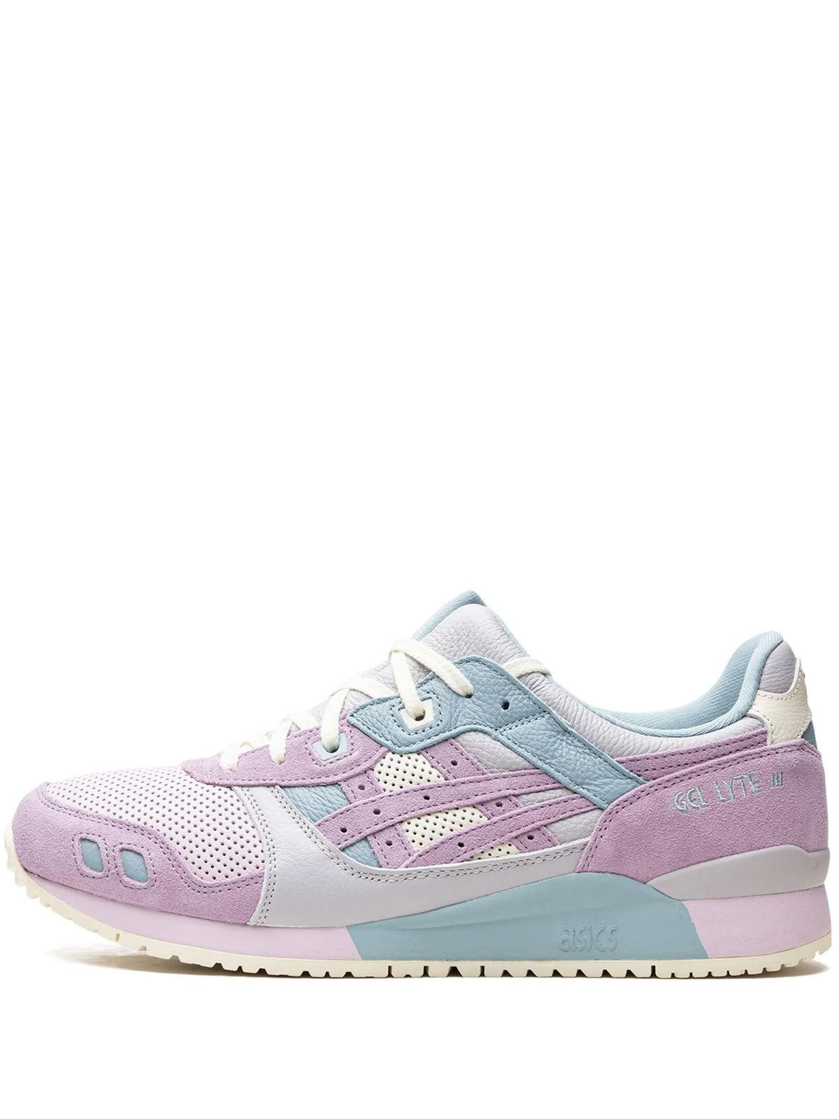 colour-block lace-up sneakers