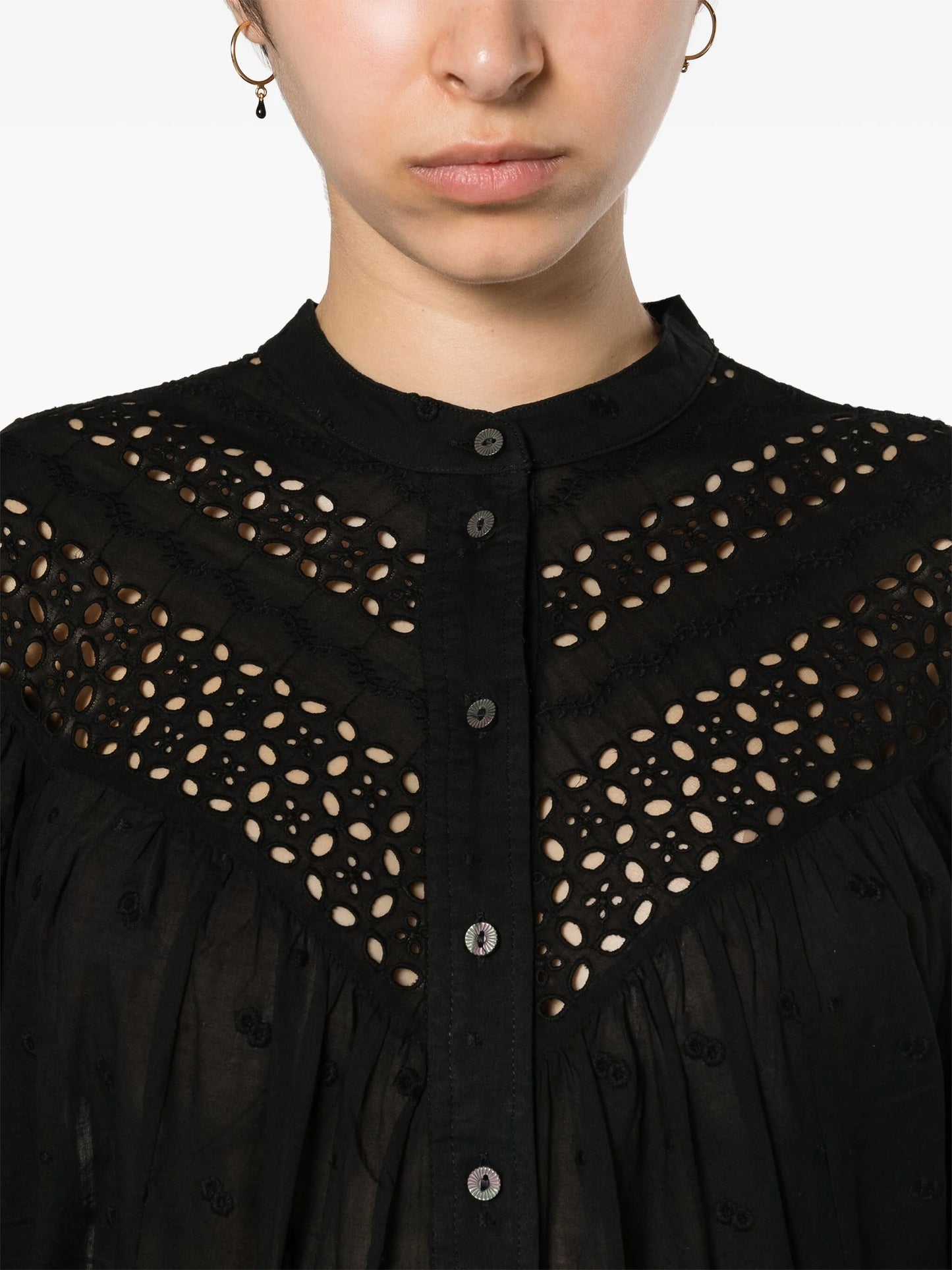 Safi broderie-anglaise shirt