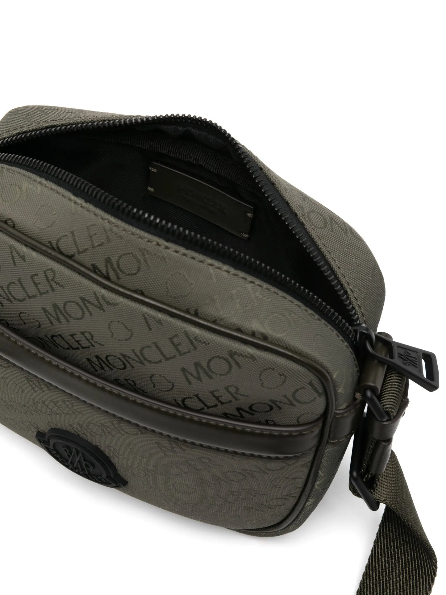 Tech jacquard crossbody bag