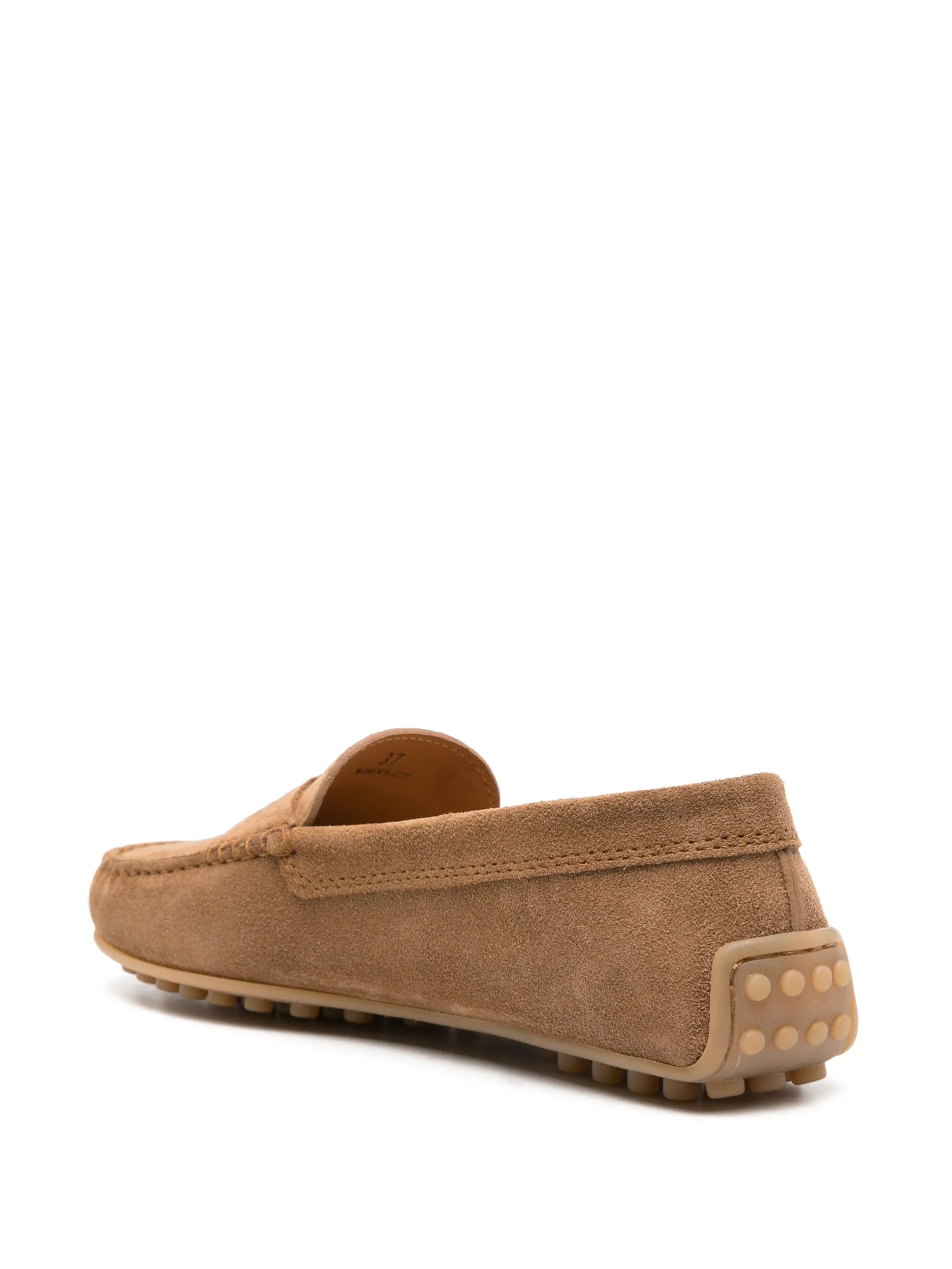 Gommino suede loafers