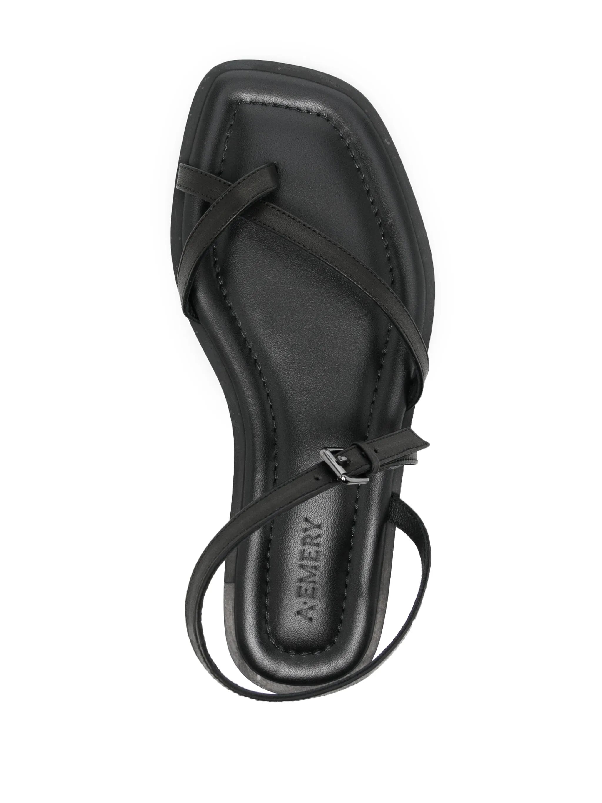 Lucia buckle-fastening leather sandals