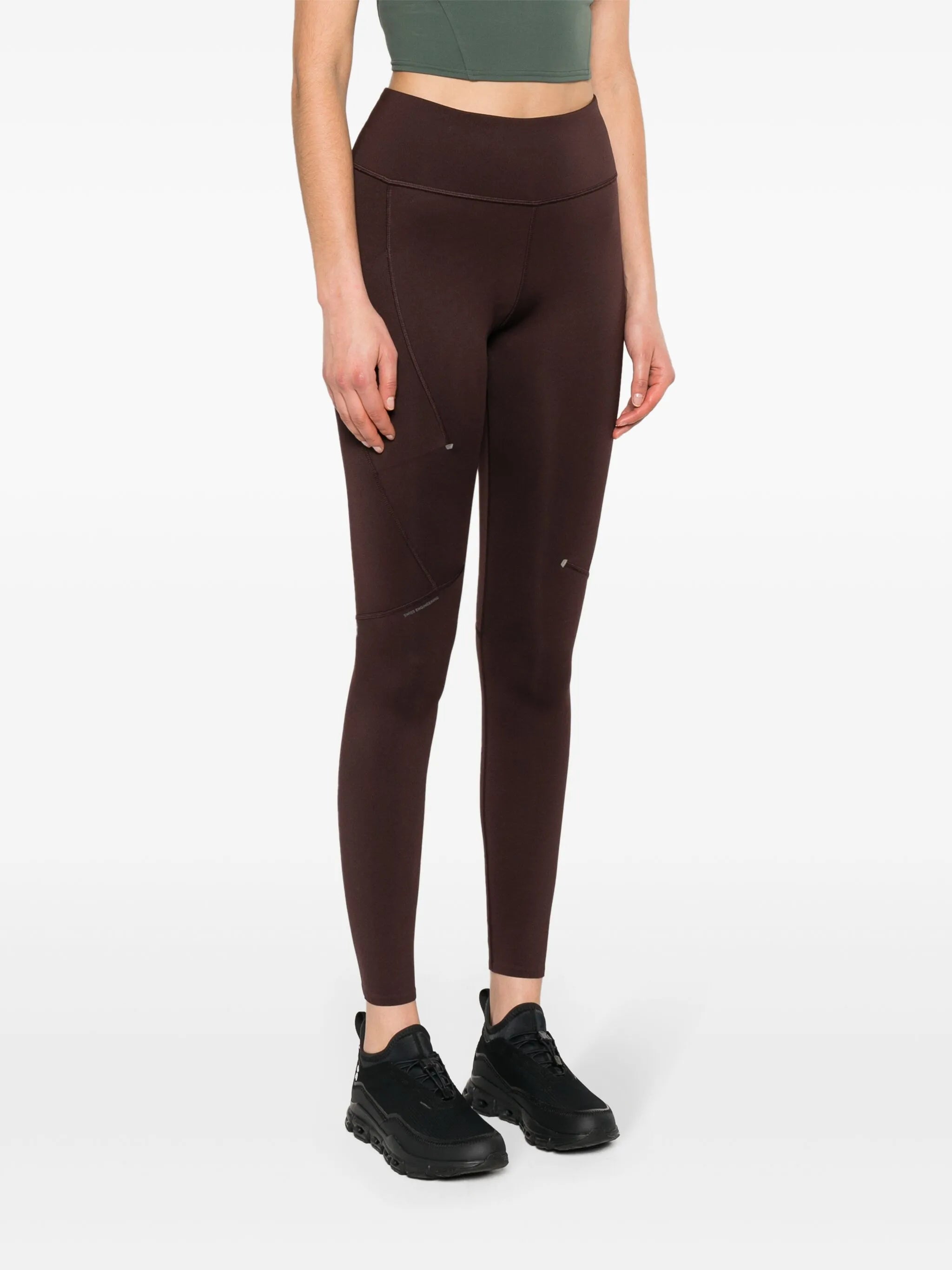 Performance logo-print leggings