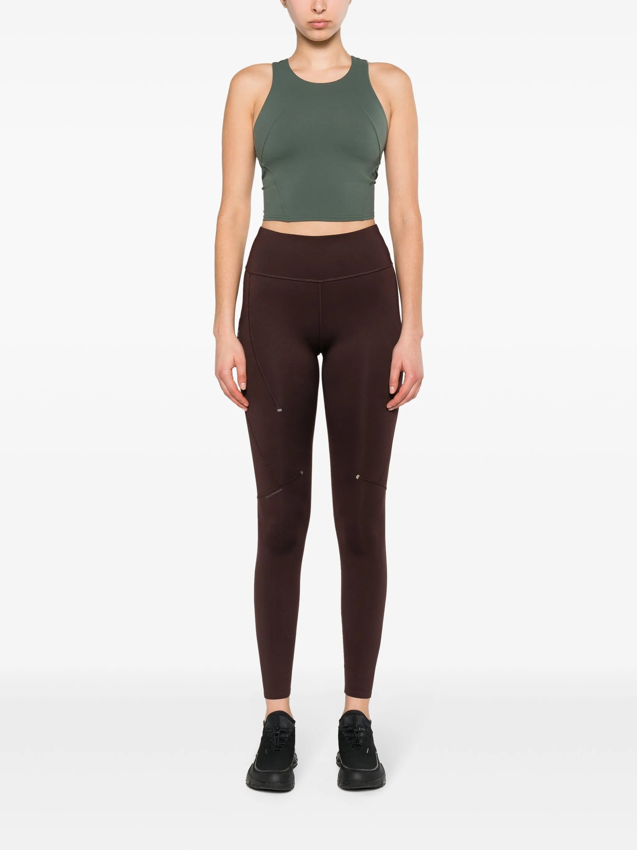 Performance logo-print leggings