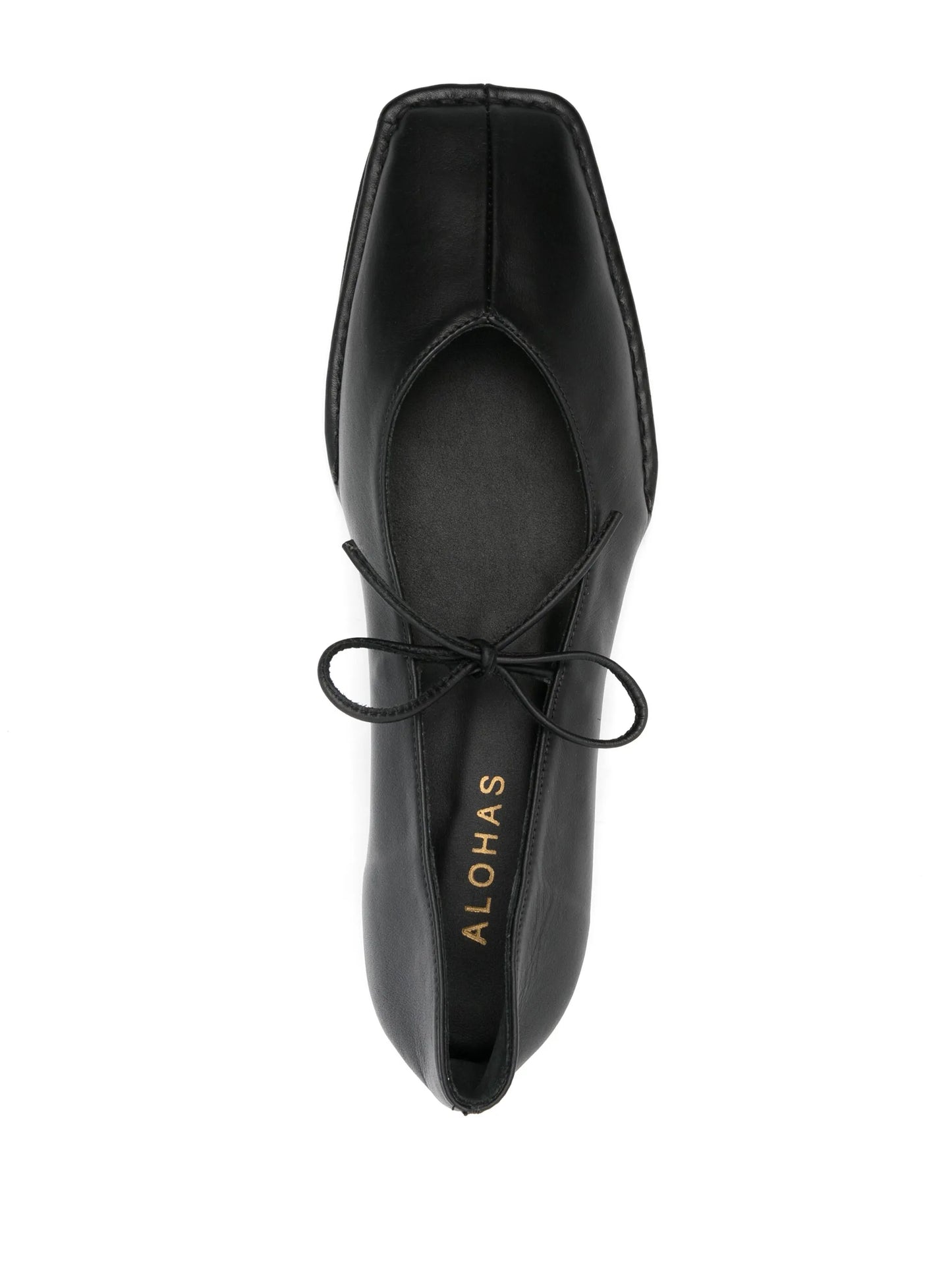 Sway leather ballerina shoes