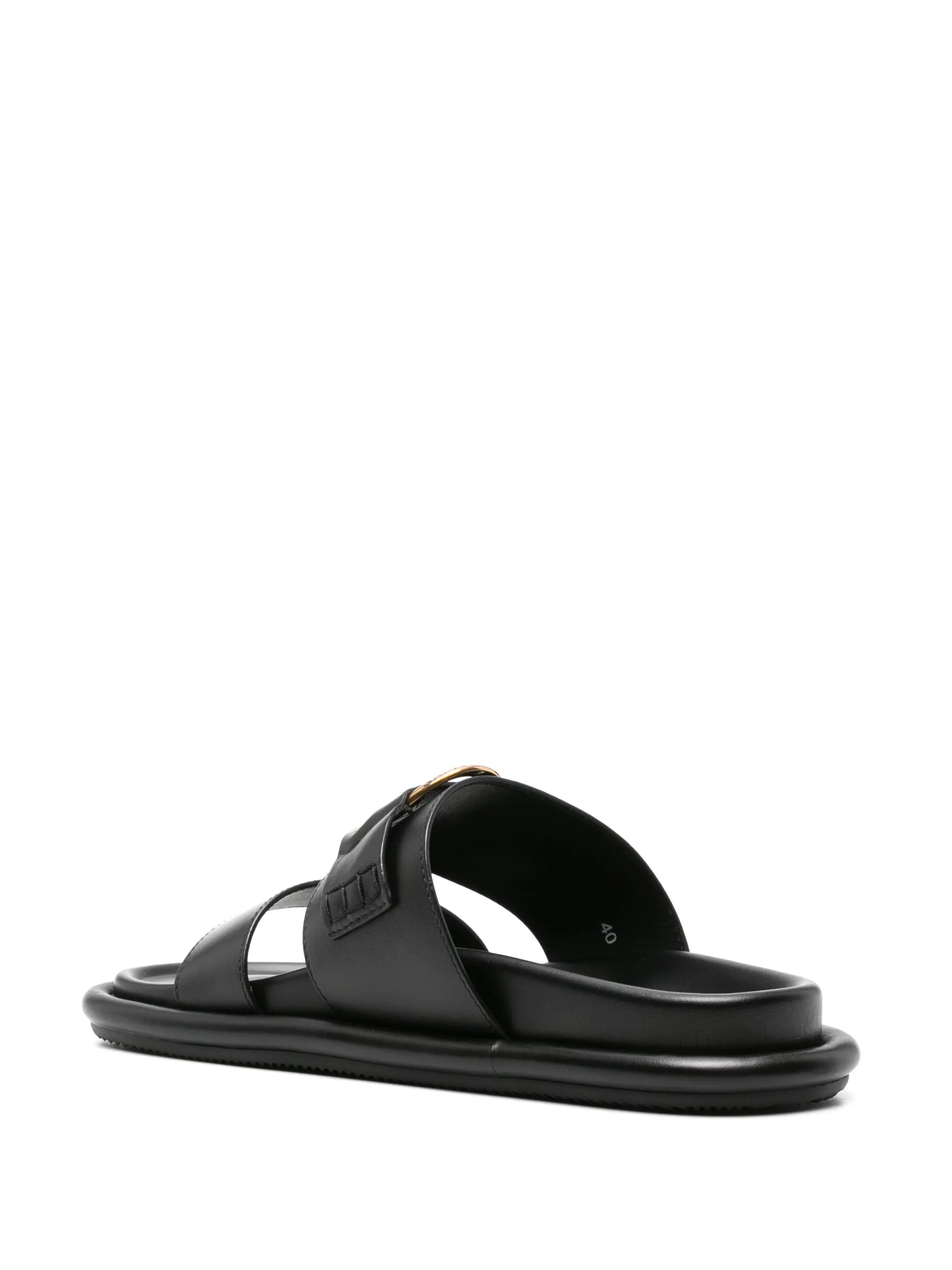 Bell leather slides