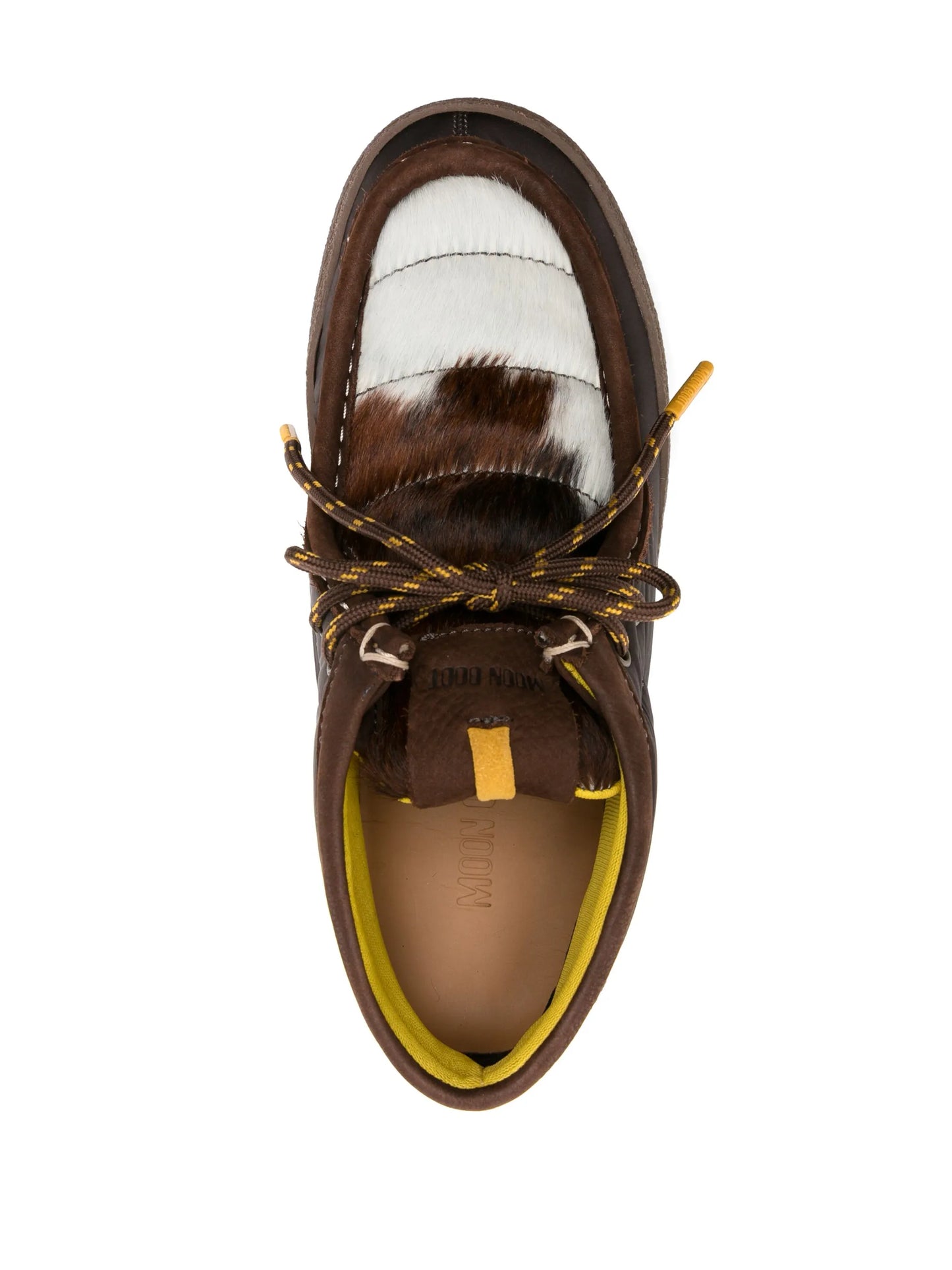 Mtrack Mid cow-print boots