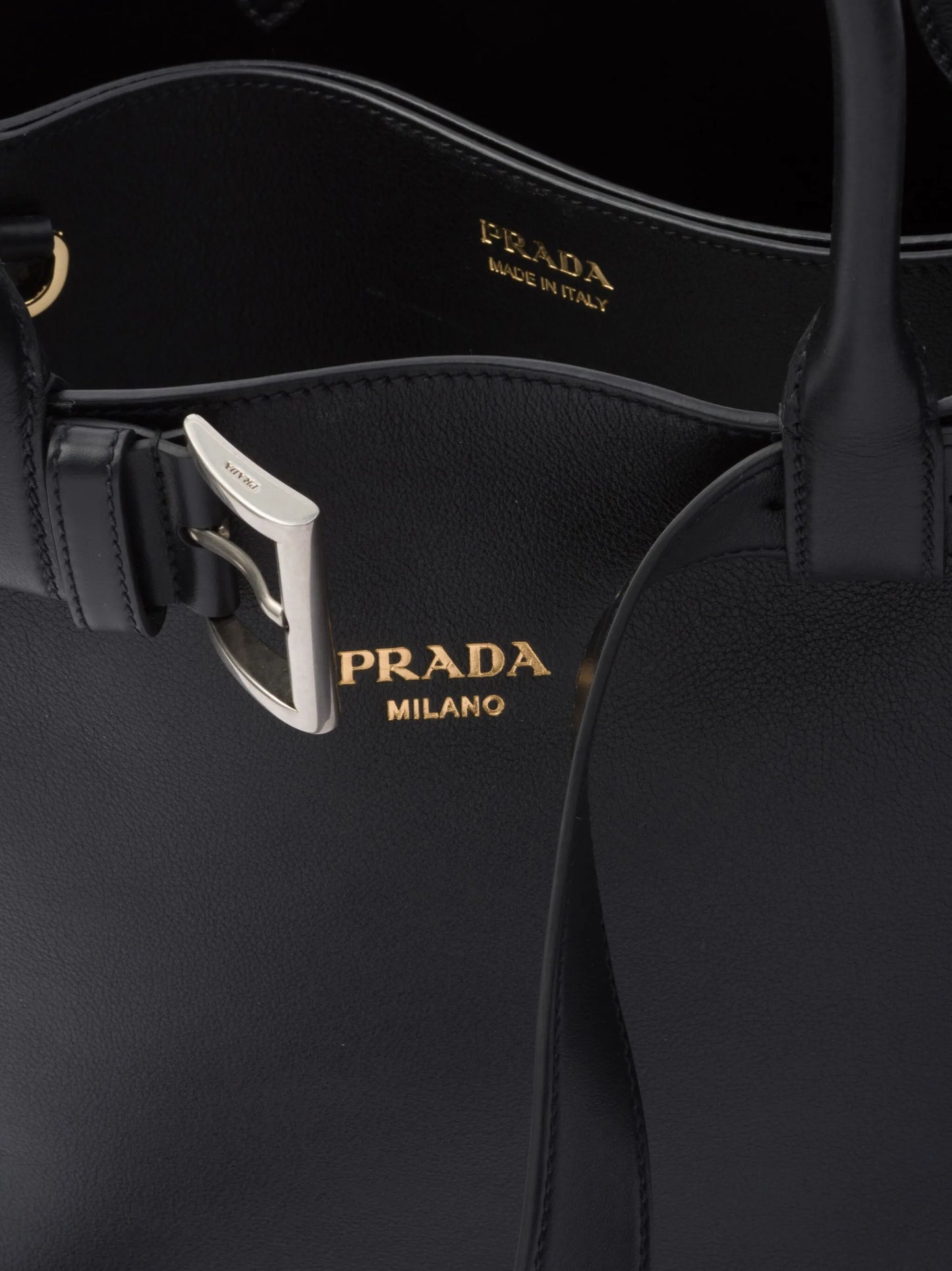 large Buckle tote bag