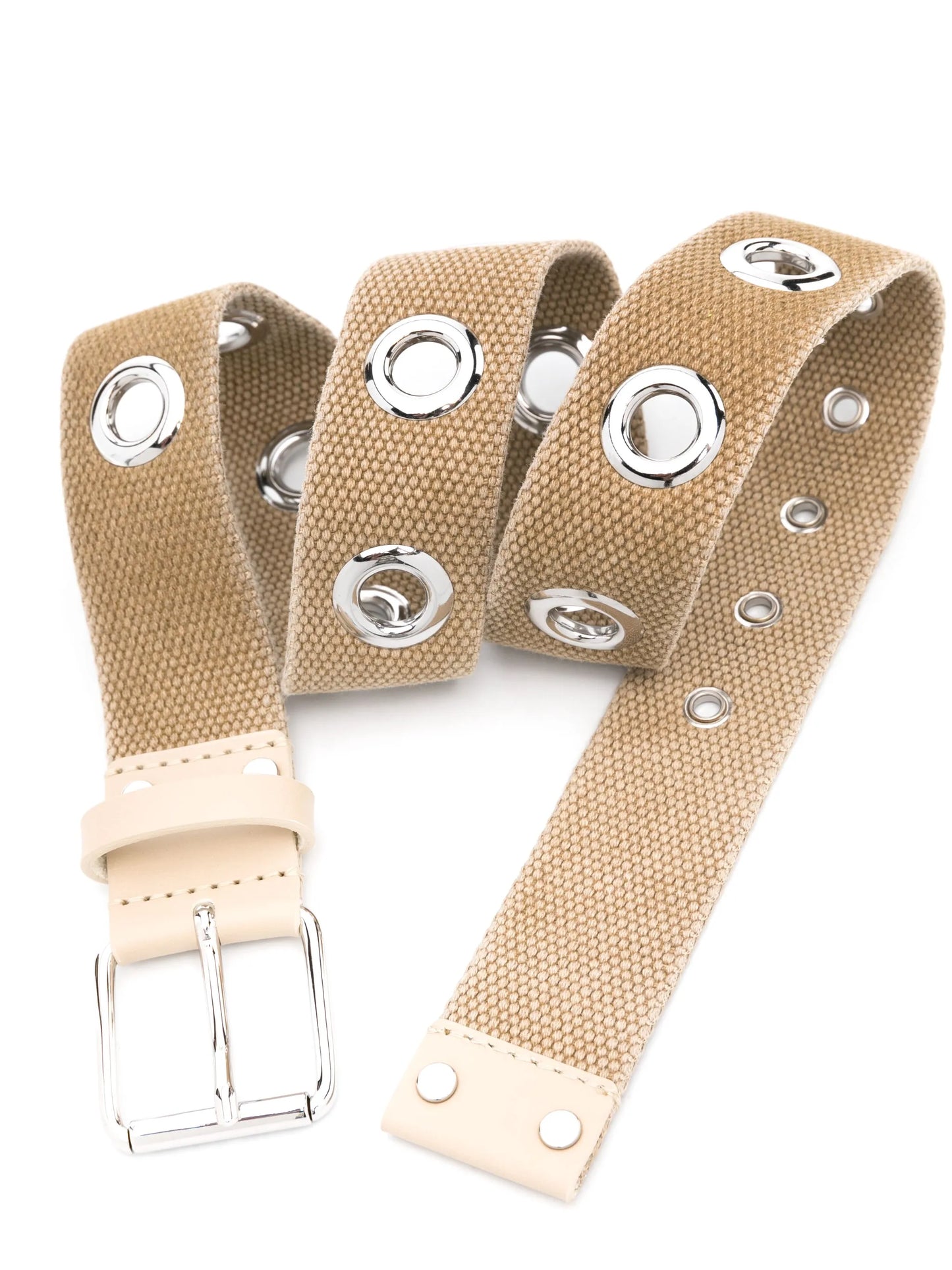 Kastria eyelet-detailing belt