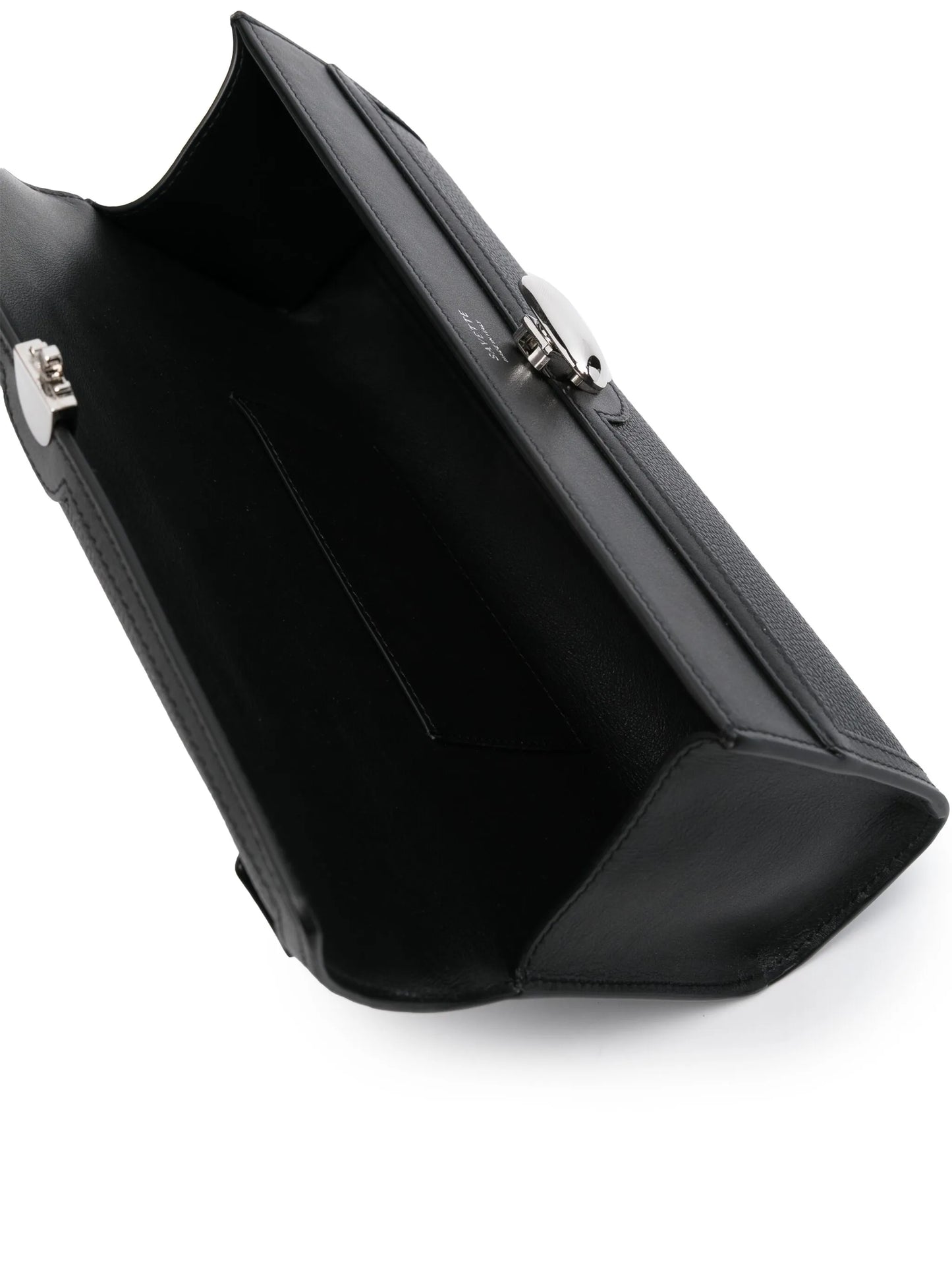 Slim Symmetry leather tote bag
