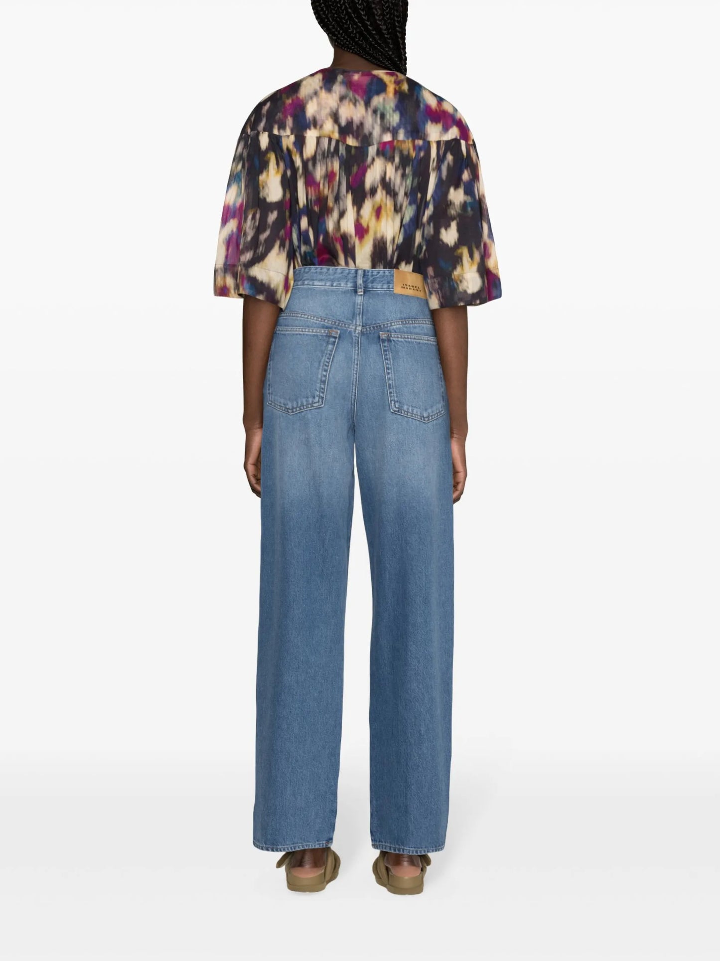 Vetan high-rise boyfriend jeans