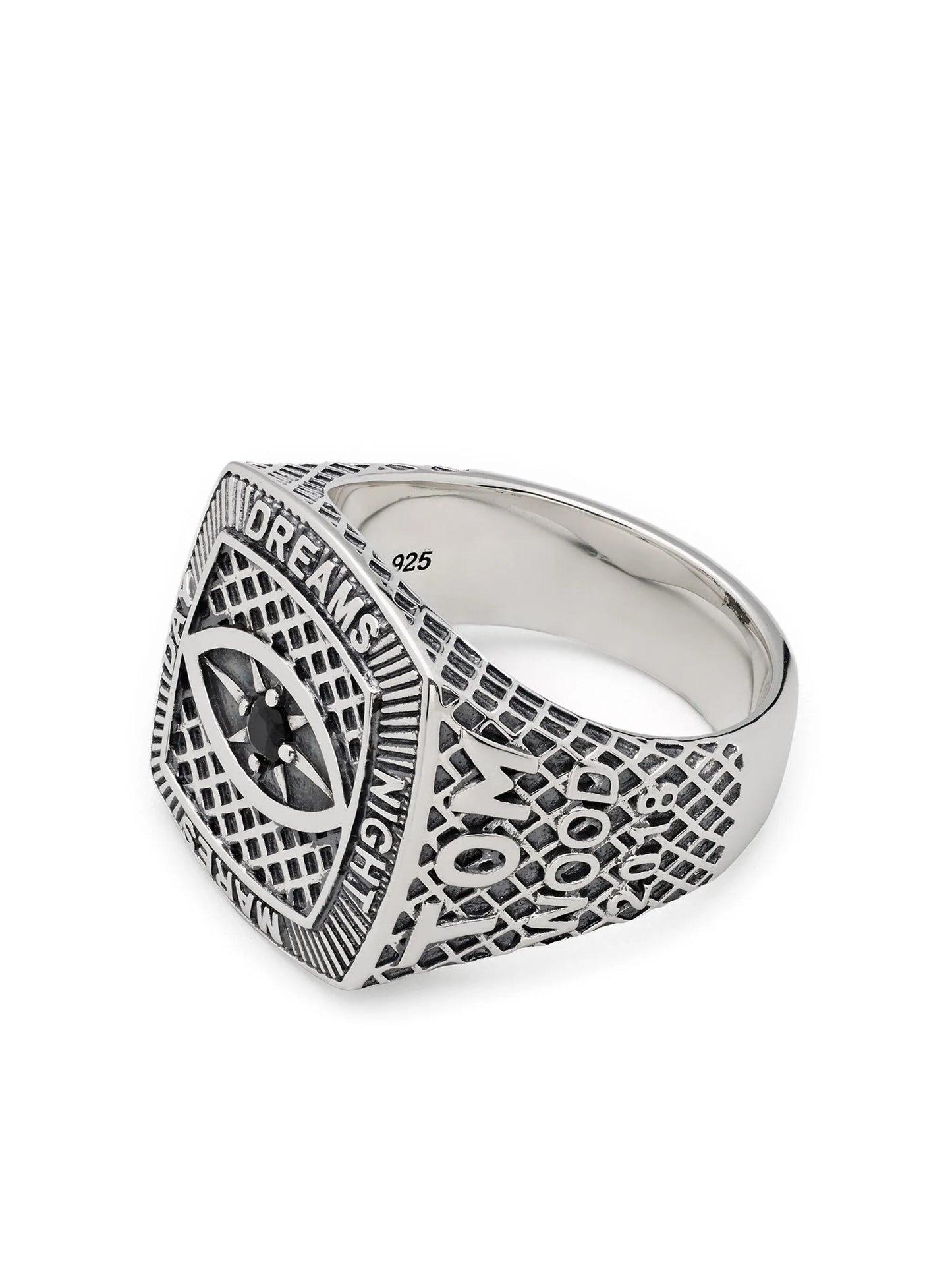 Champion Black Eye ring