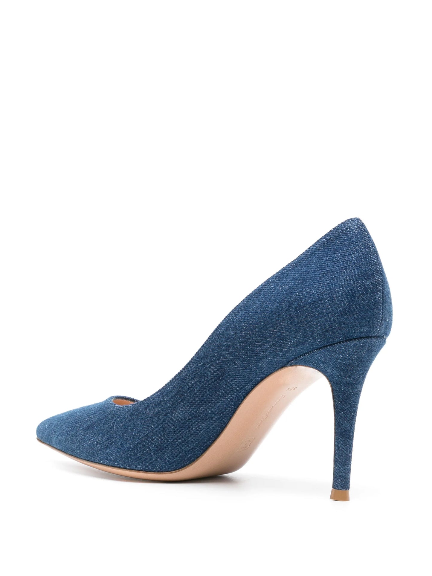 Gianvito 85mm denim pumps