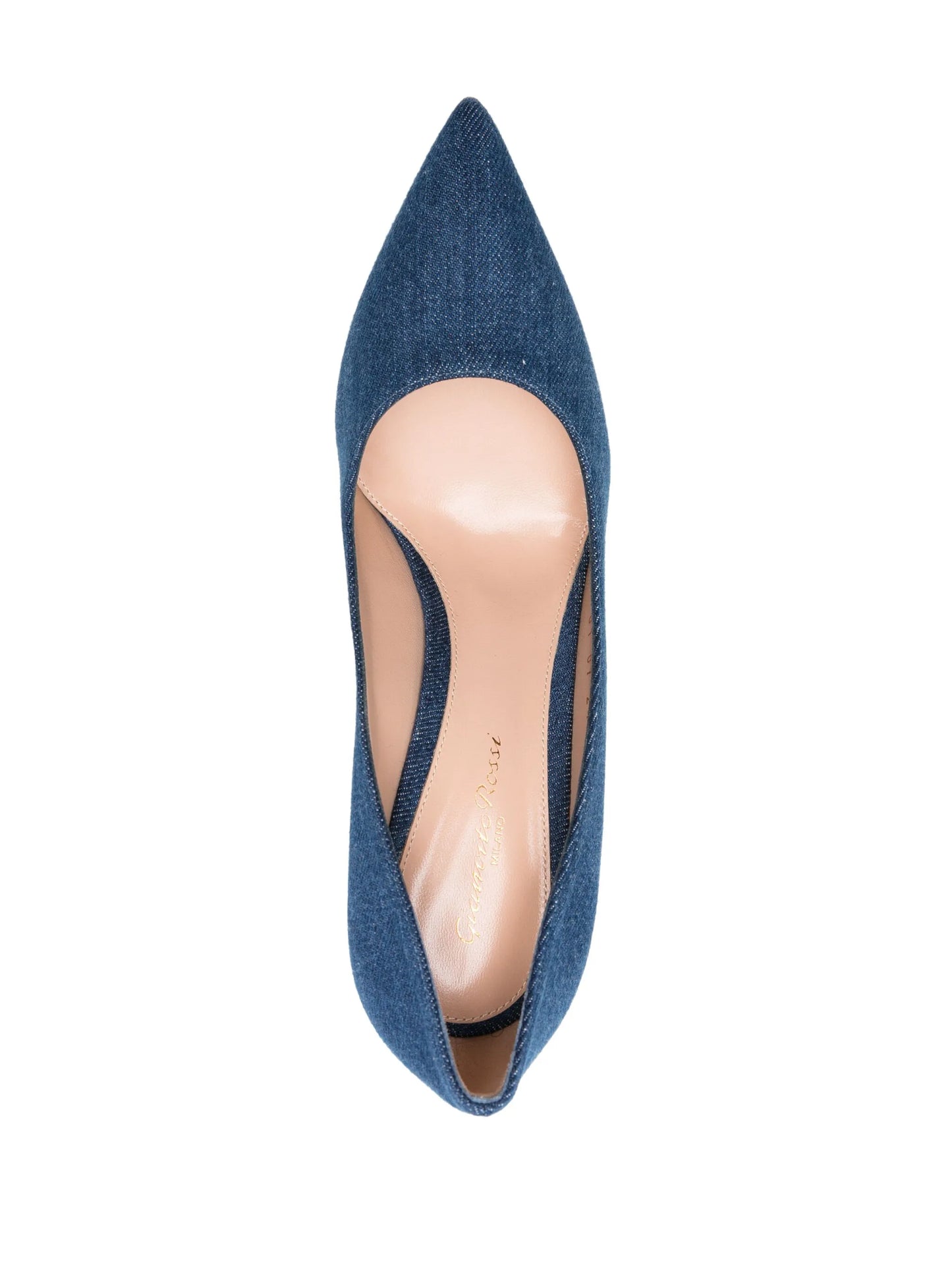 Gianvito 85mm denim pumps
