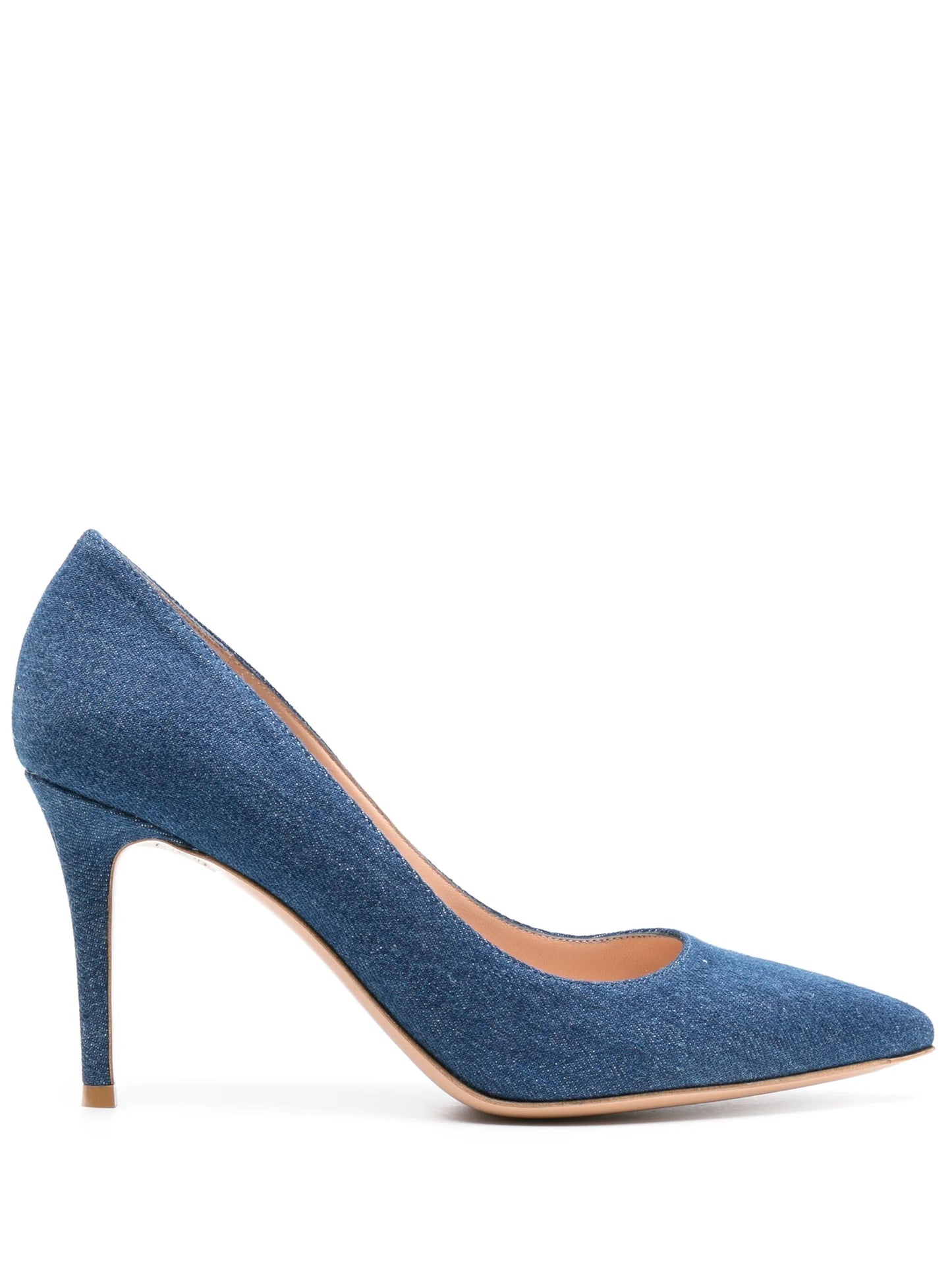Gianvito 85mm denim pumps