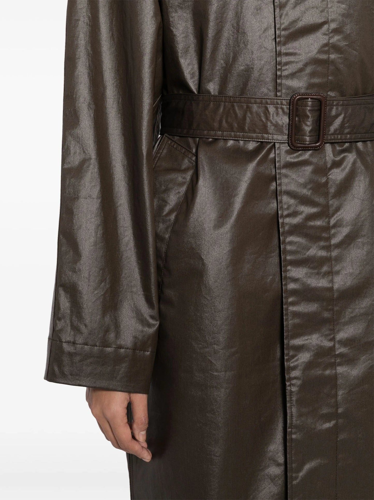 belted trench coat