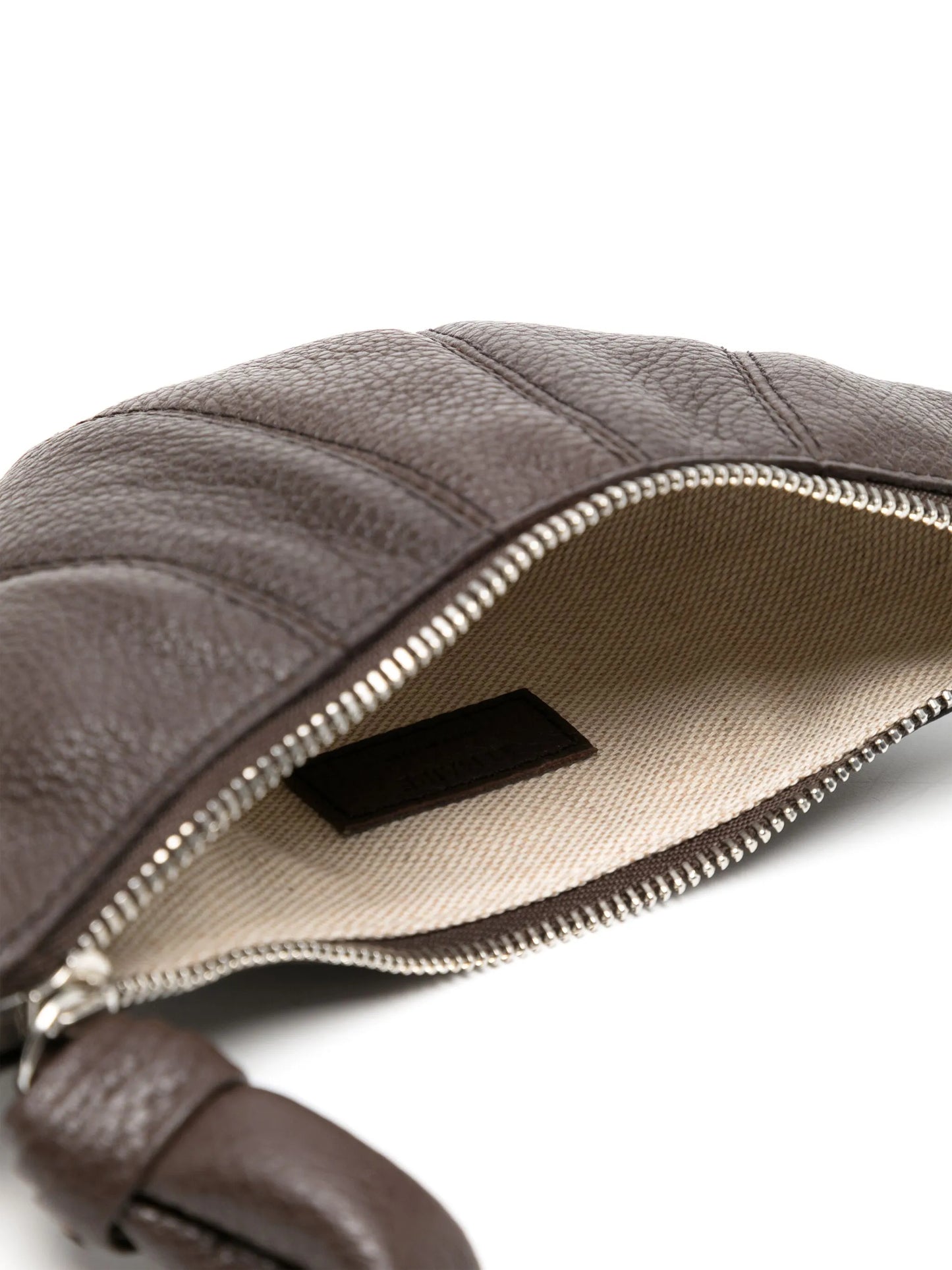 Croissant leather wallet